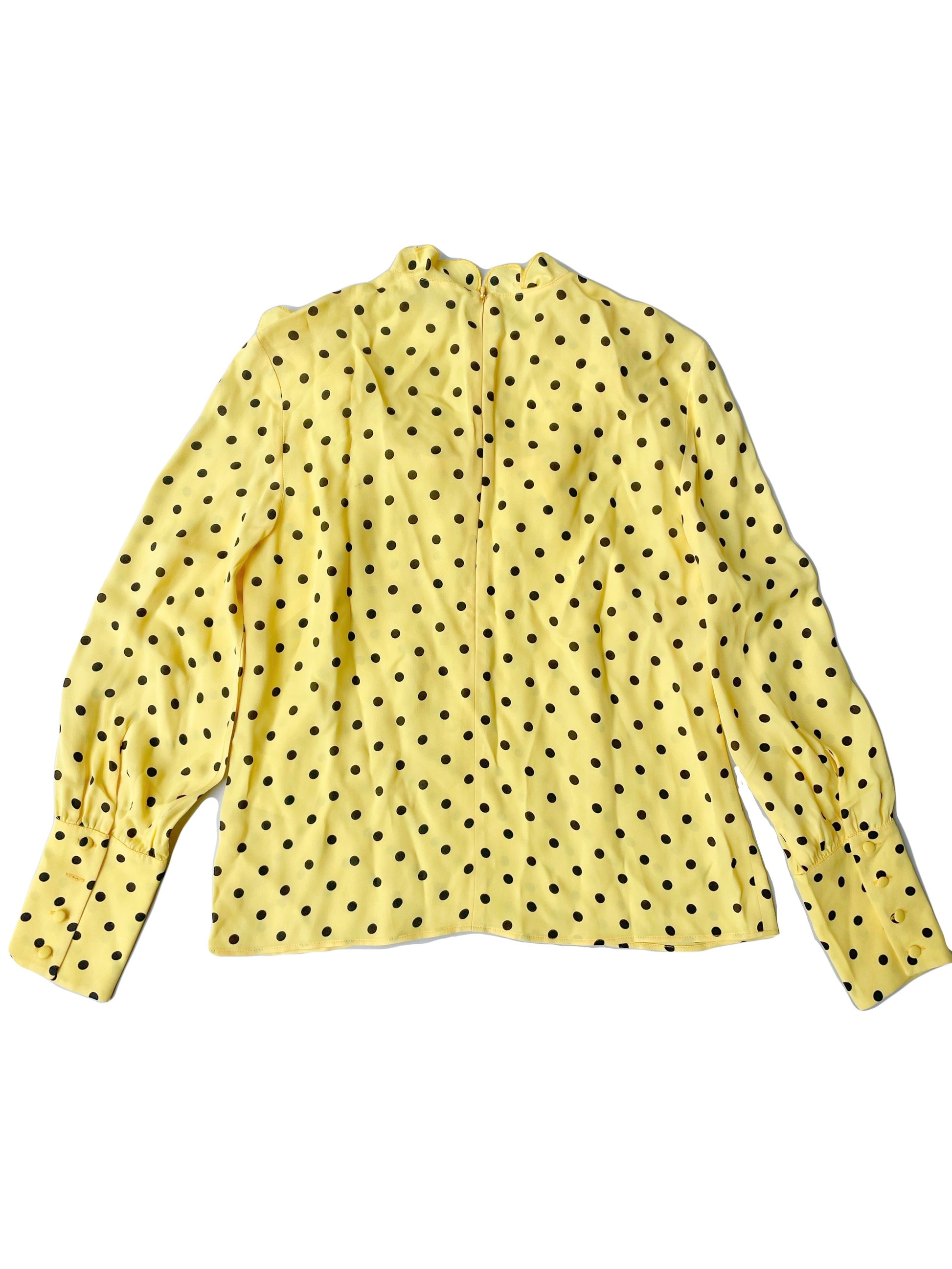 Red Valentino Polka Dot Blouse UK 10 image 2