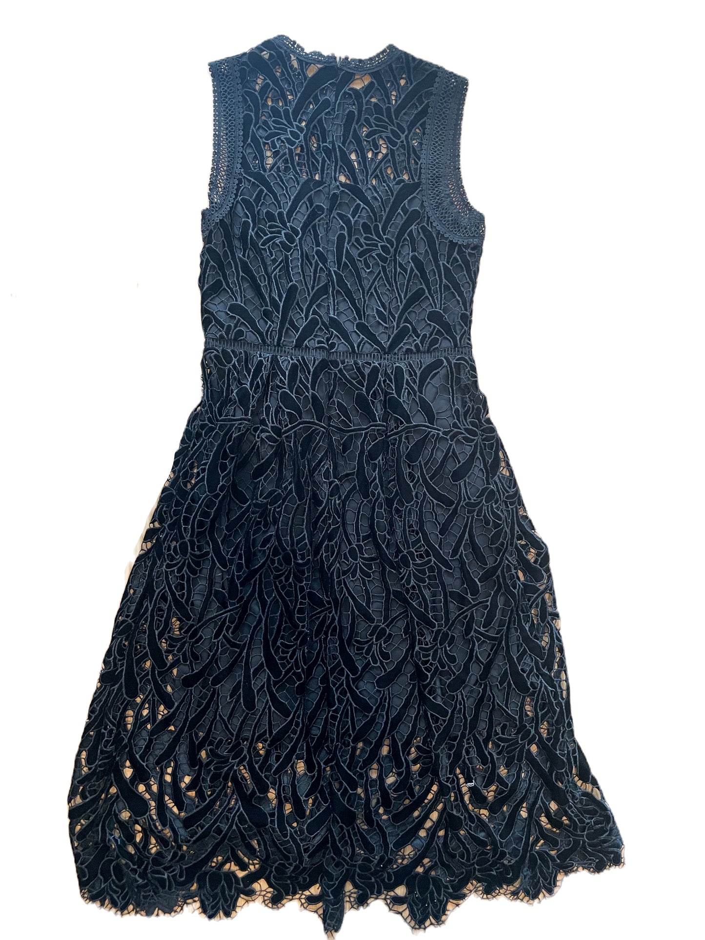 Shoshanna Midnight Lace Dress UK 6 image 1