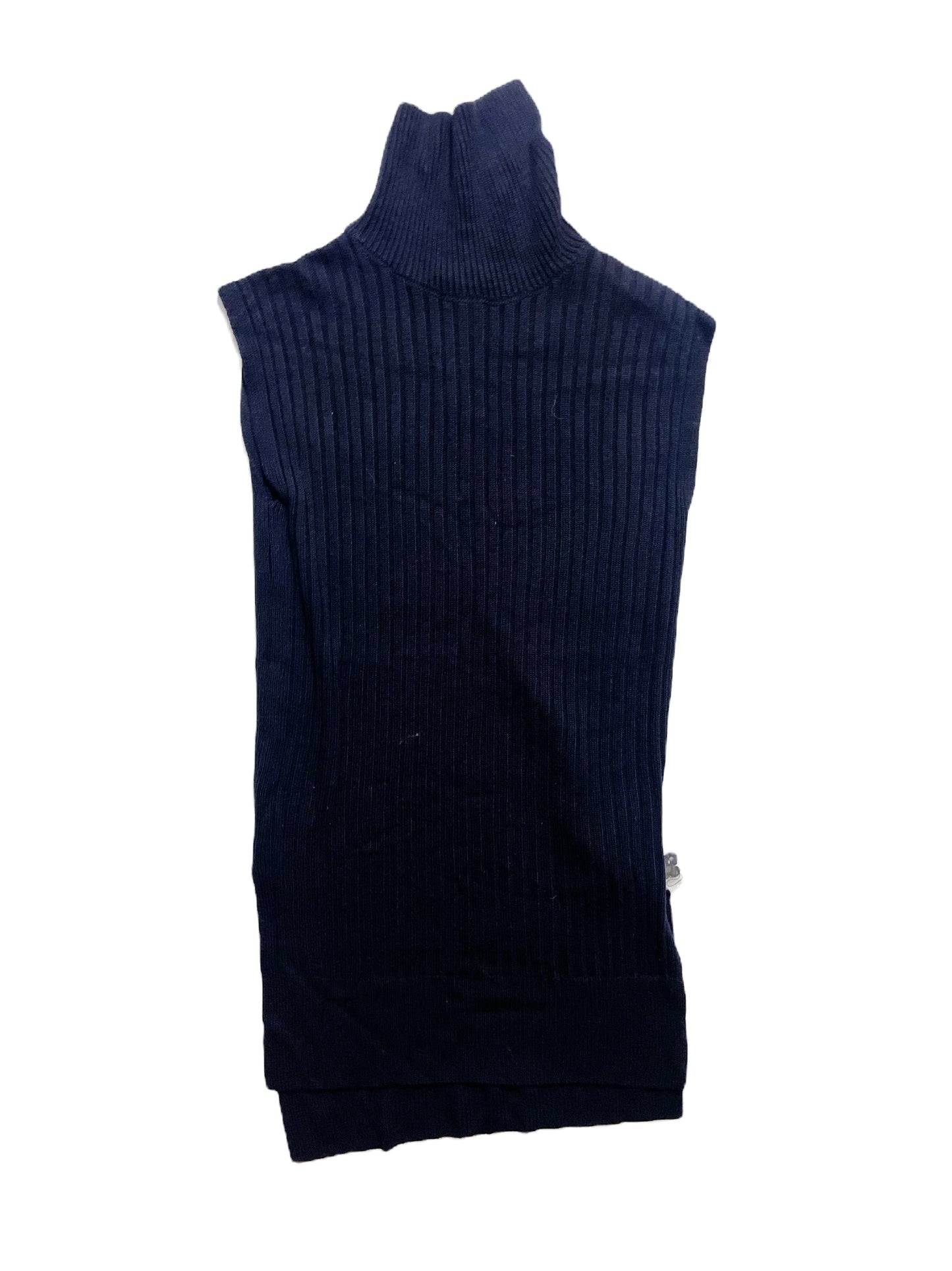 Whistles Navy Knit Sleeveless Dress XS image 0