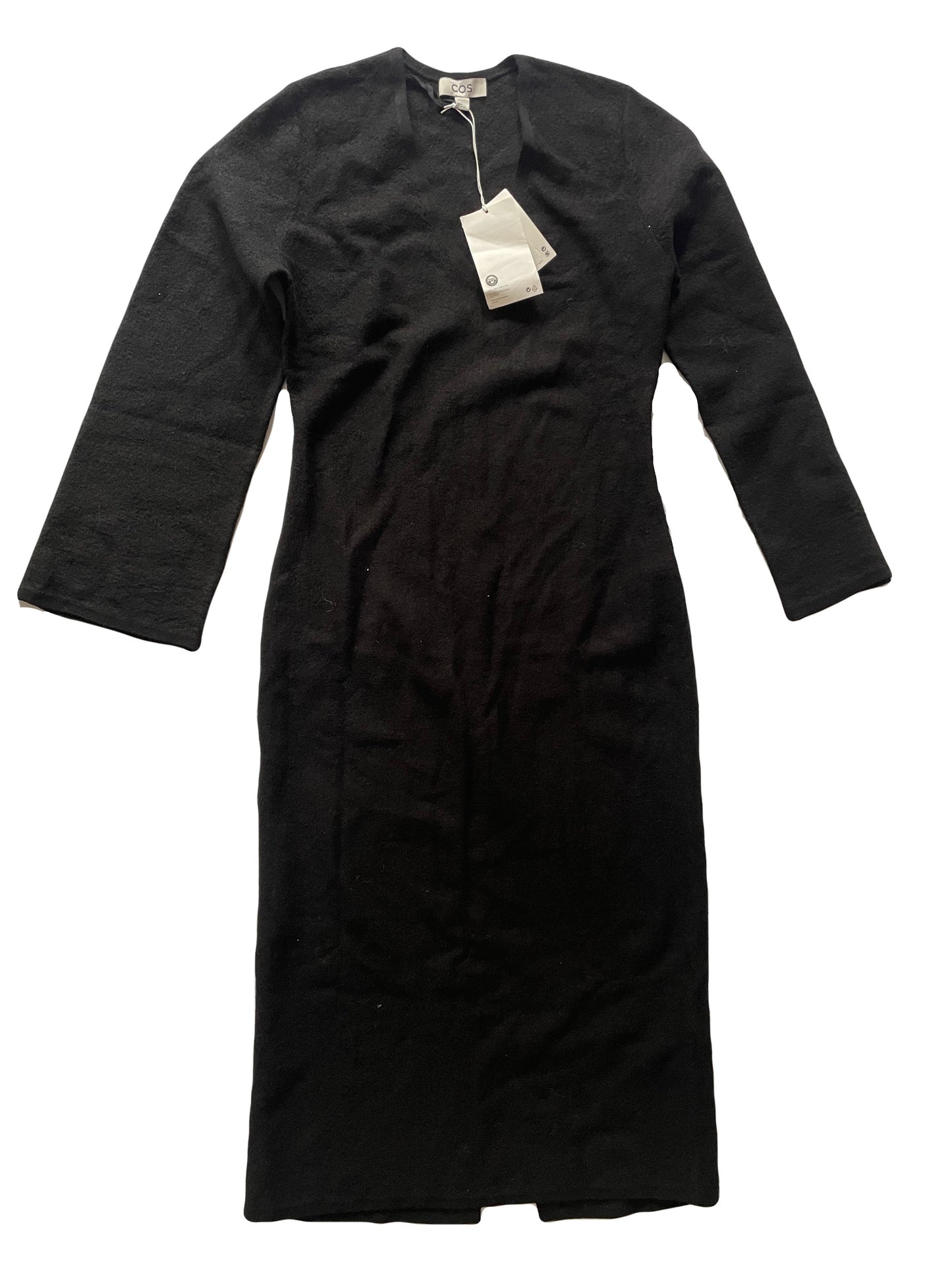New With Tags Cos V-Neck Wool Dress S image 0