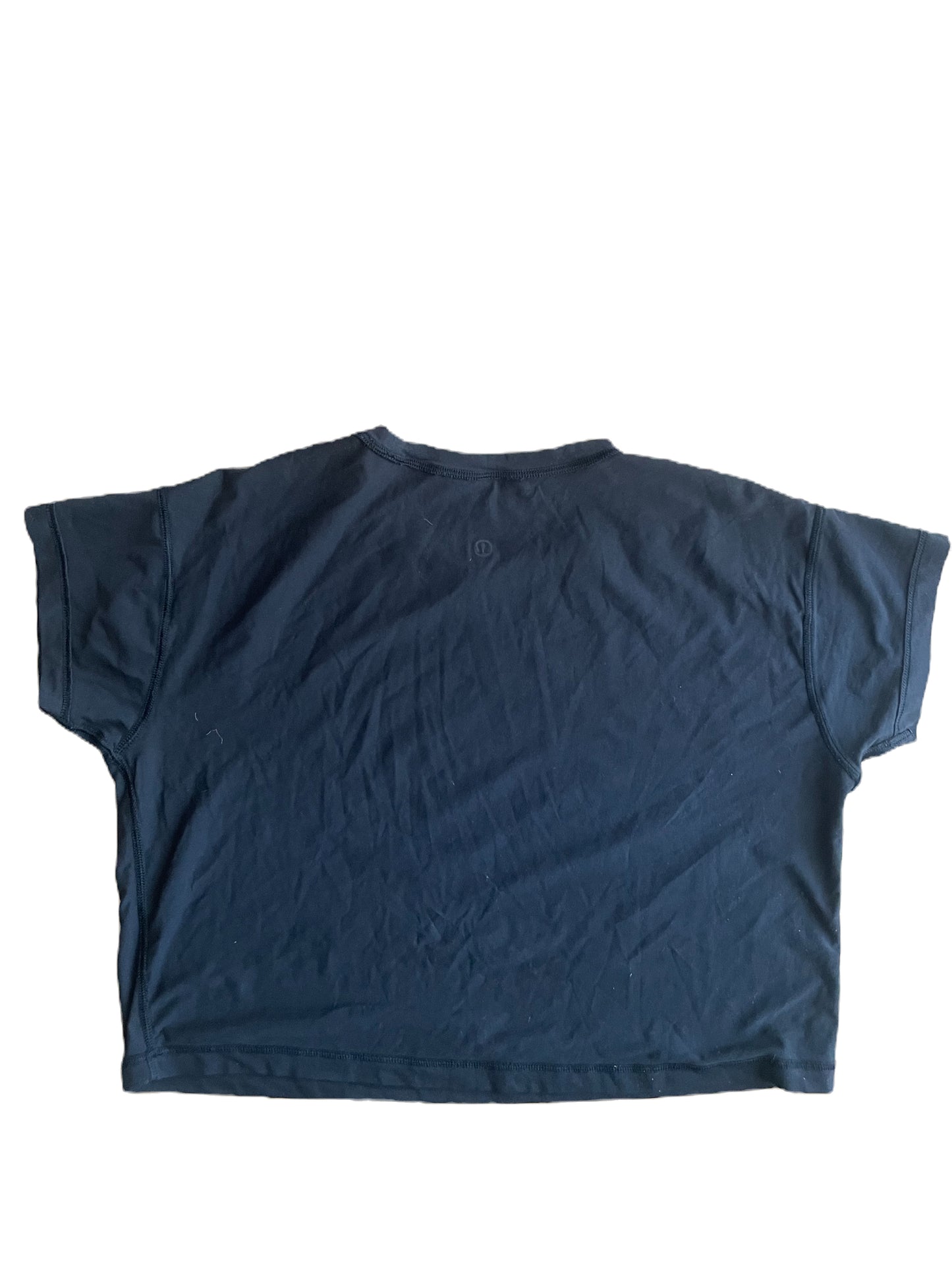 Lululemon Cropped Black Tee S image 1