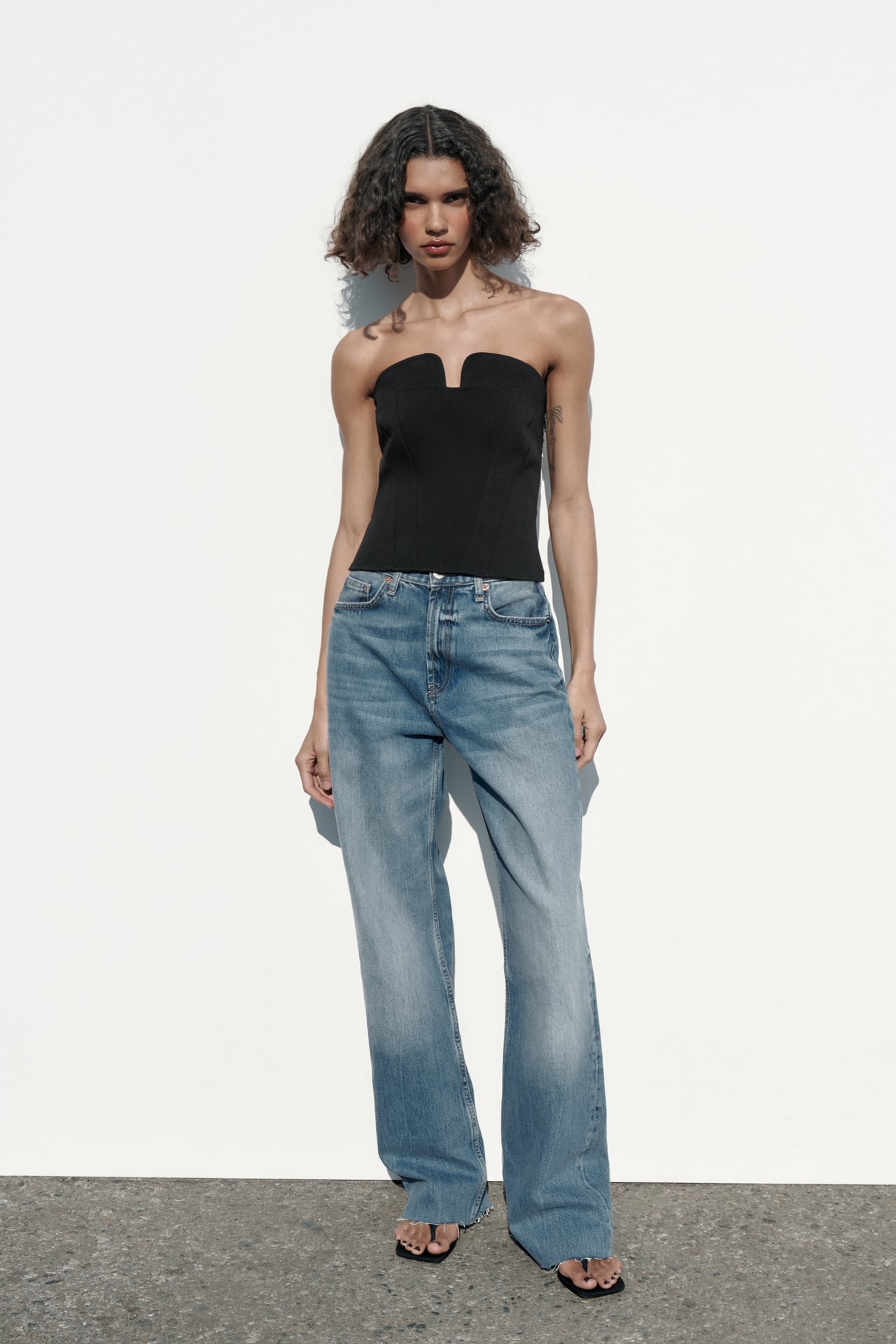 New with Tags Zara Bustier M image 1