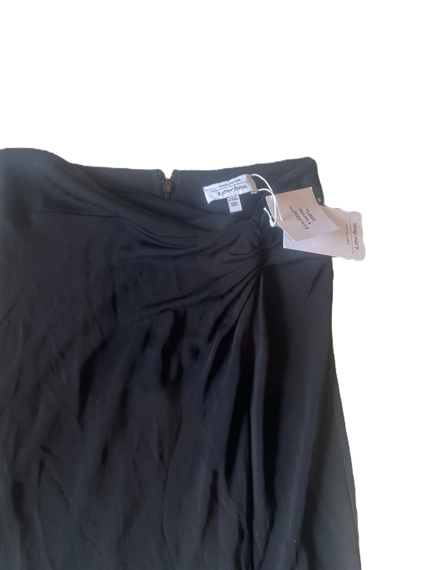 New With Tags & Other Stories Front Twist Skirt XS image 3