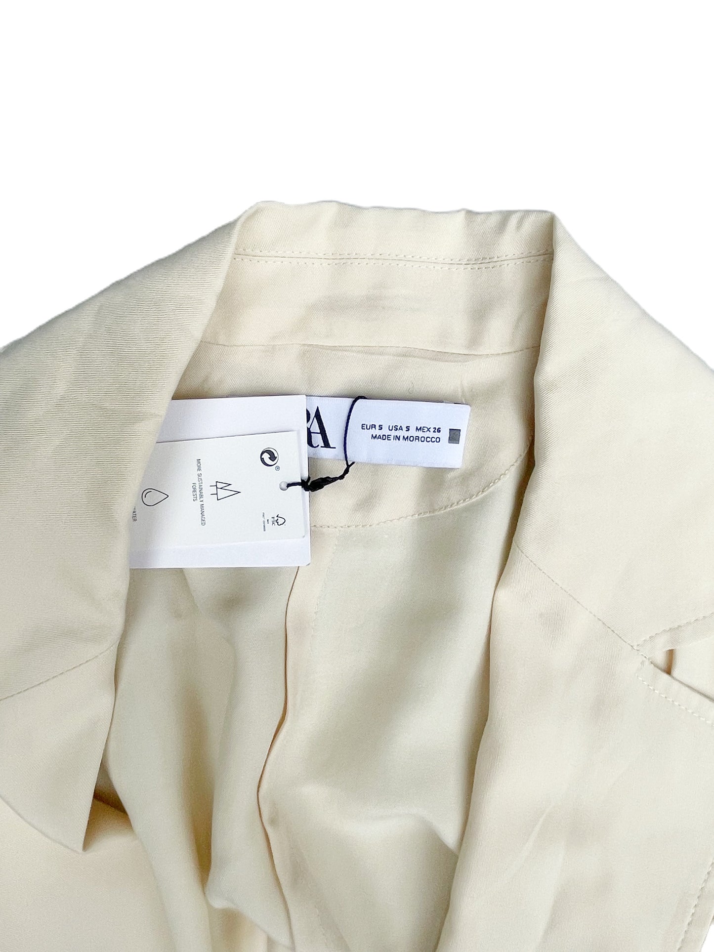 New with Tags Zara Trench Coat S image 2