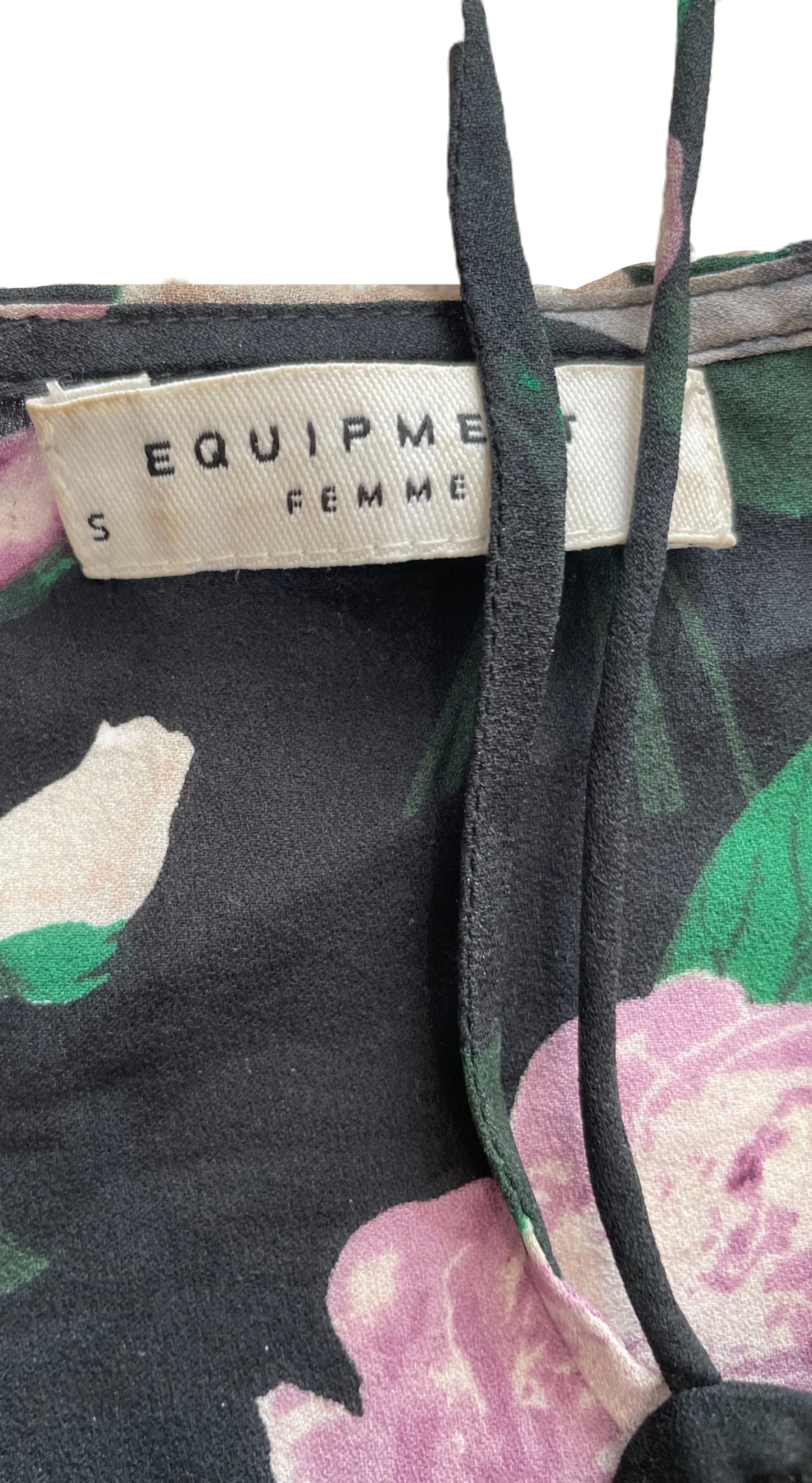 Equipment Floral Silk Camisole S image 2
