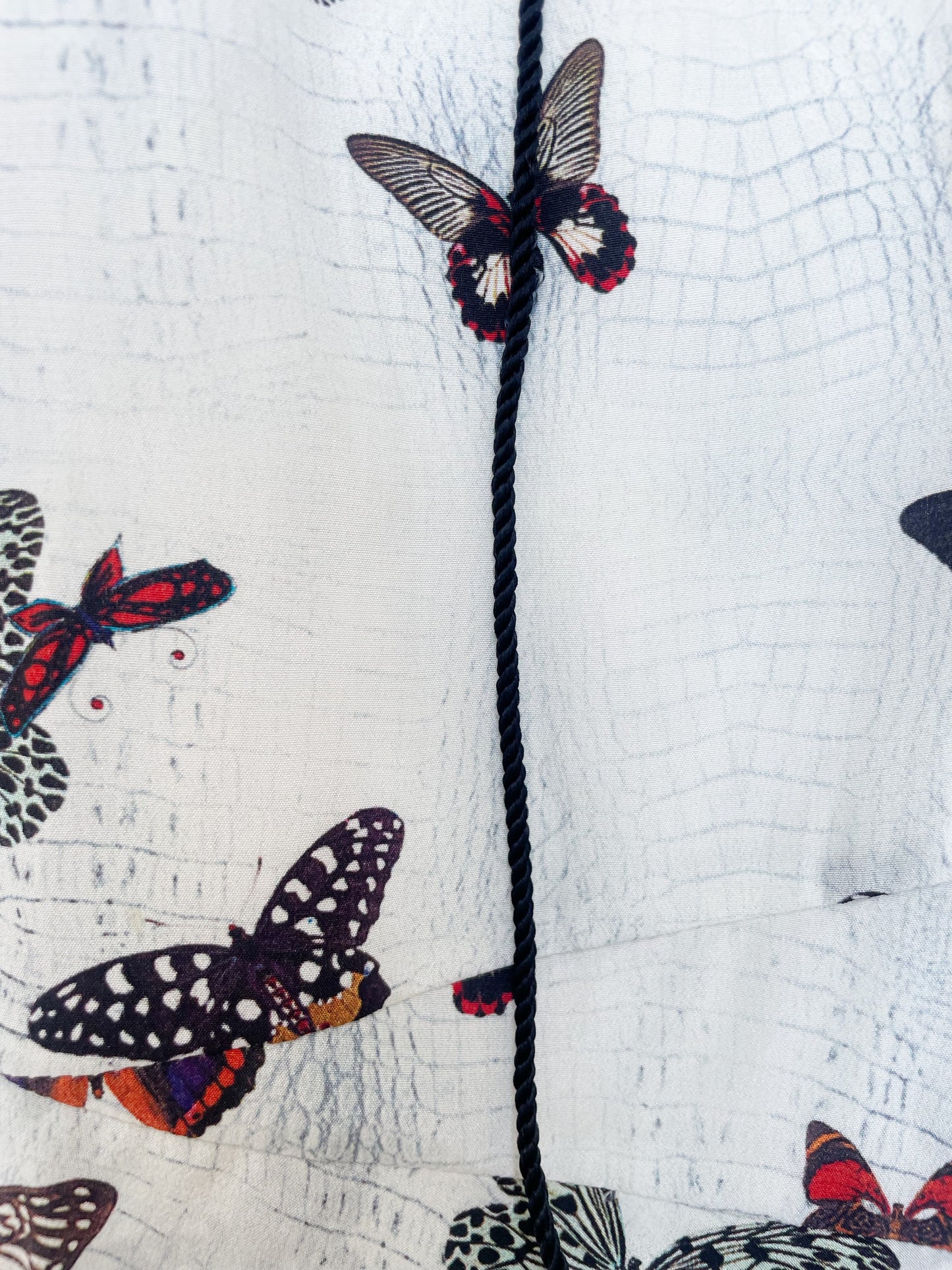 The Kooples Silk Butterfly Dress S image 4