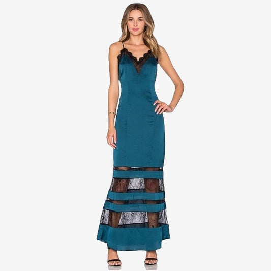New With Tags Lovers & Friends Satin Dress S image 1