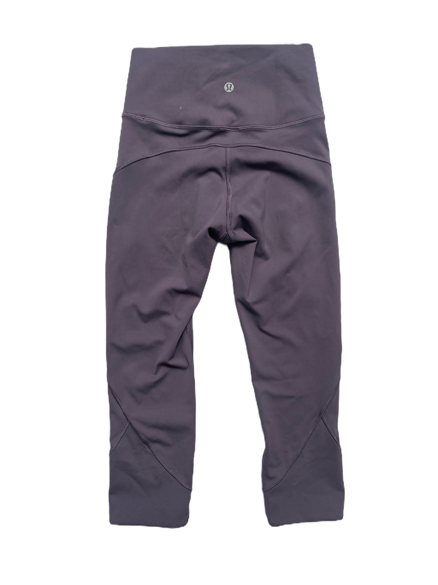 Lululemon 3/4 Grey Leggings UK 6 image 1