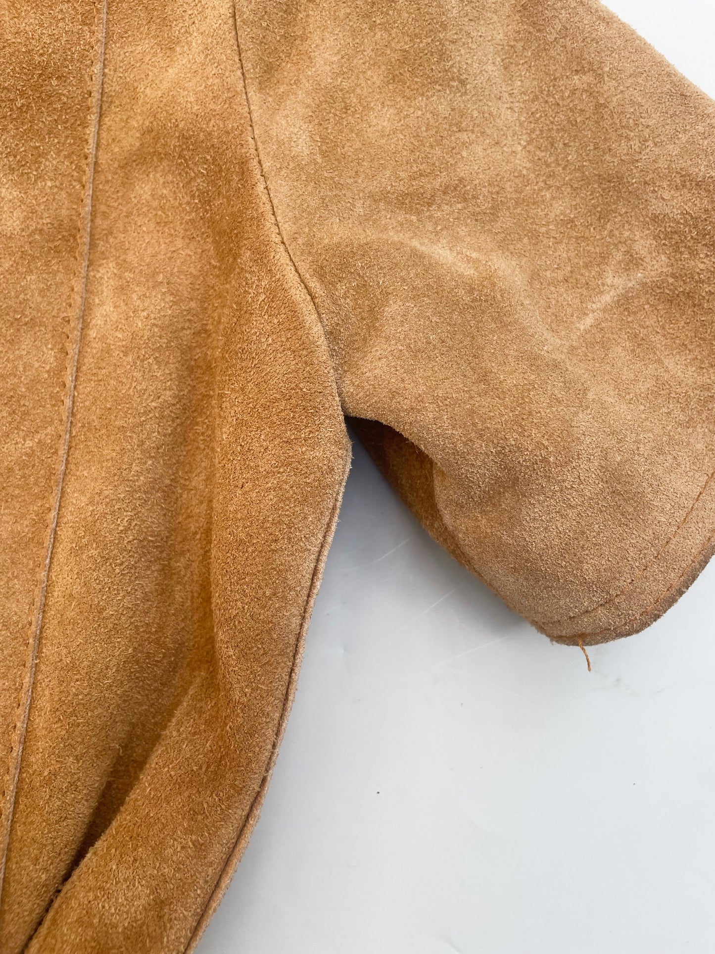 Vintage Suede Coat Dress XS/S image 2