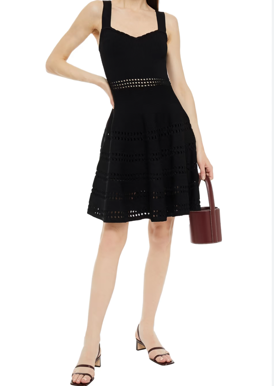 Maje Crochet Knit Dress UK 8 image 0