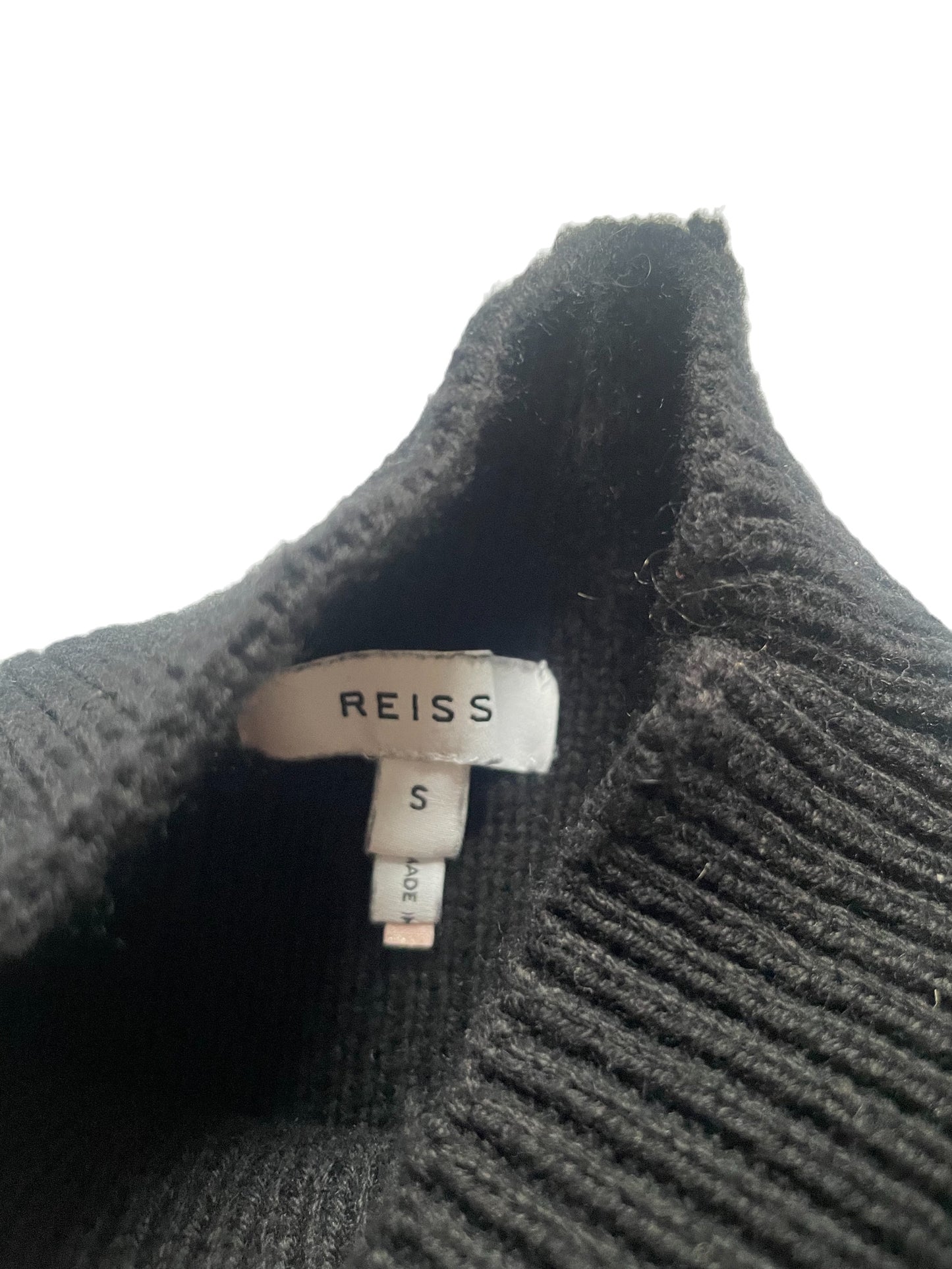 Reiss Knit Black Top S image 3