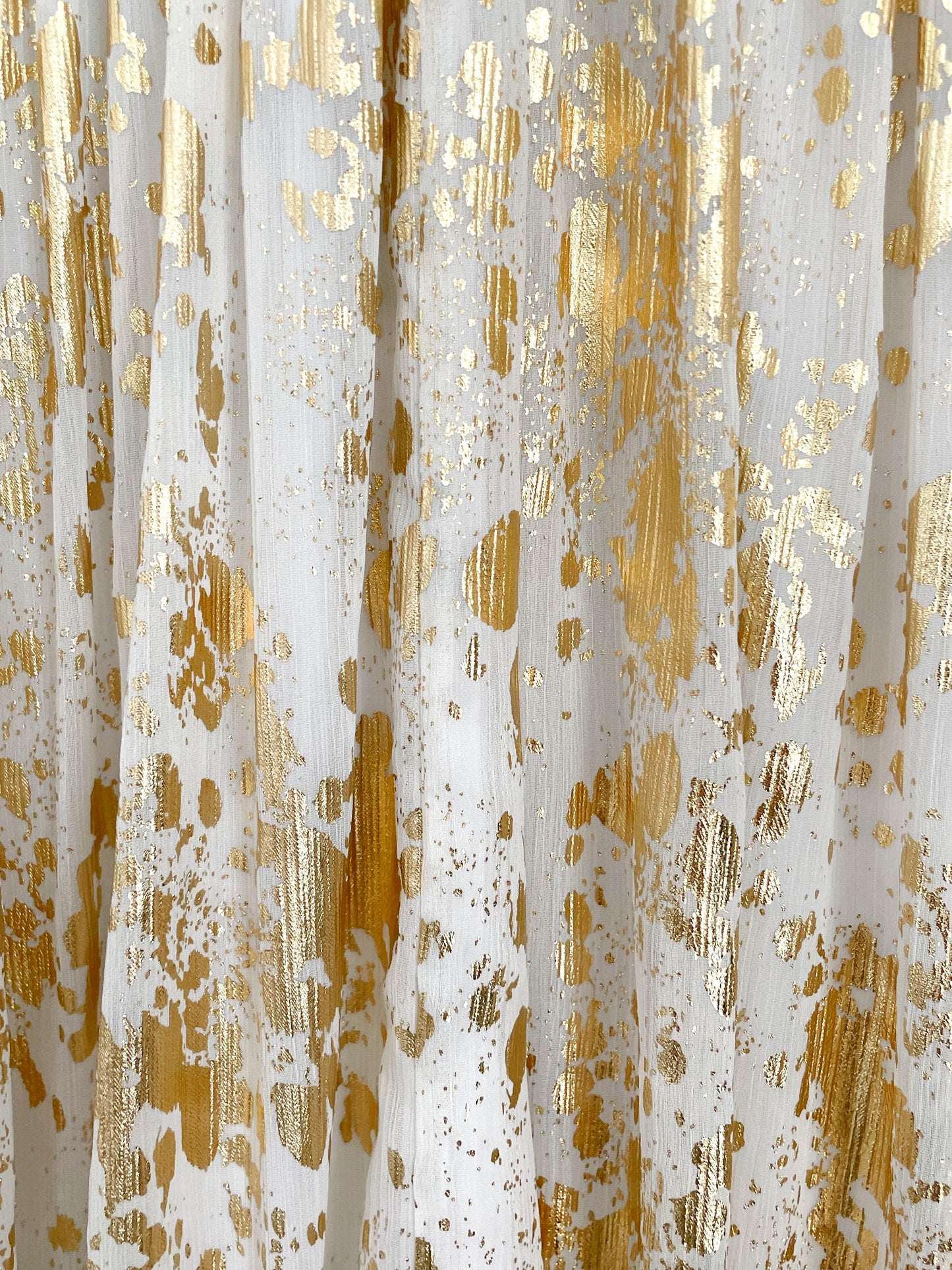 Alice + Olivia Gold Painted Dress XS image 5