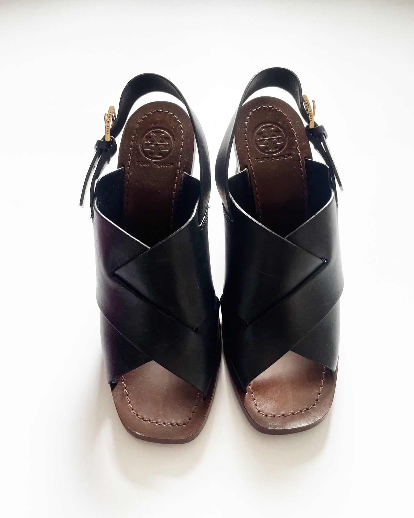 Tory Burch Leather Bleeker Sandals UK 4.5 image 1