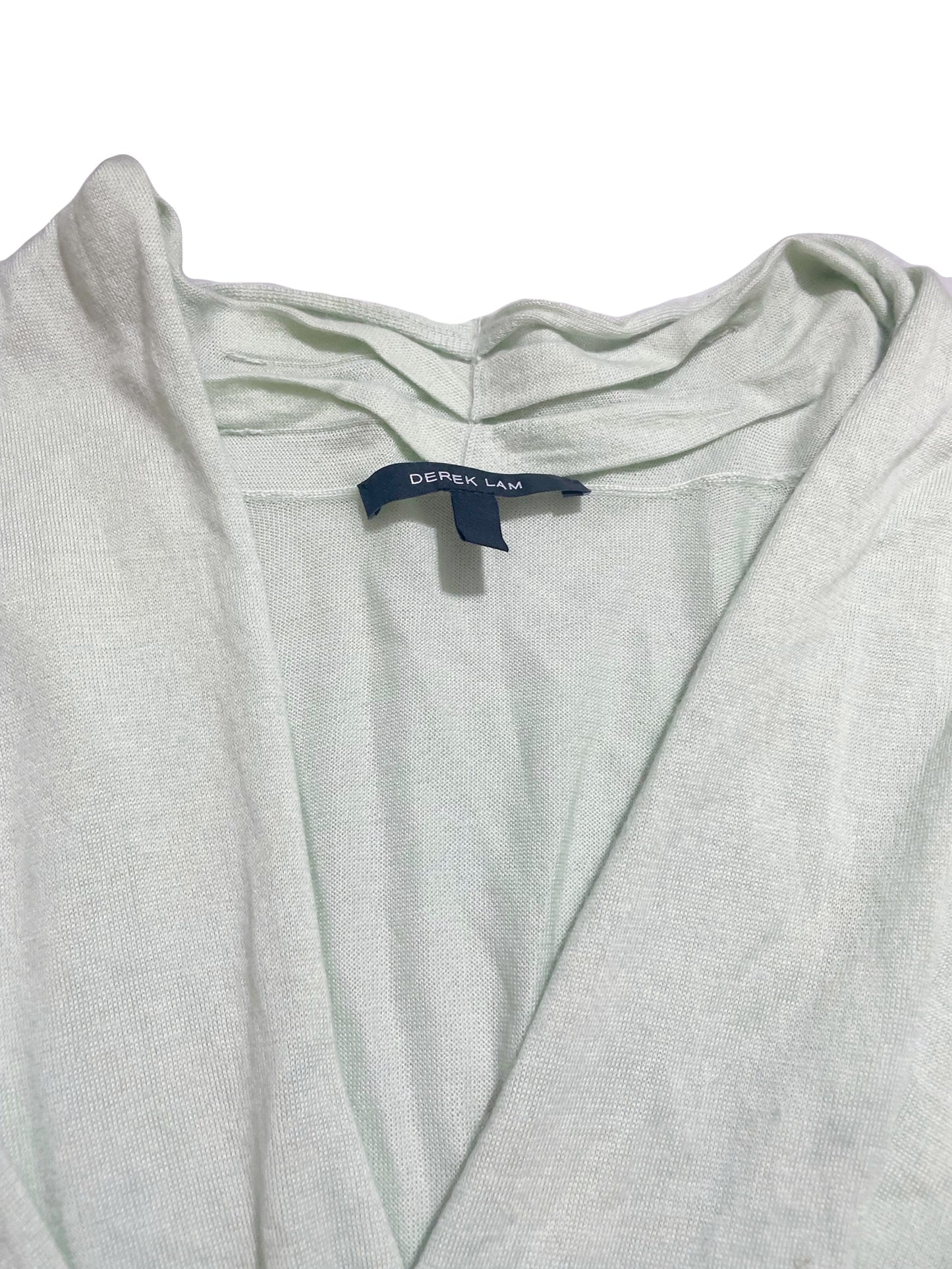 Derek Lam Green Cashmere Top L image 3