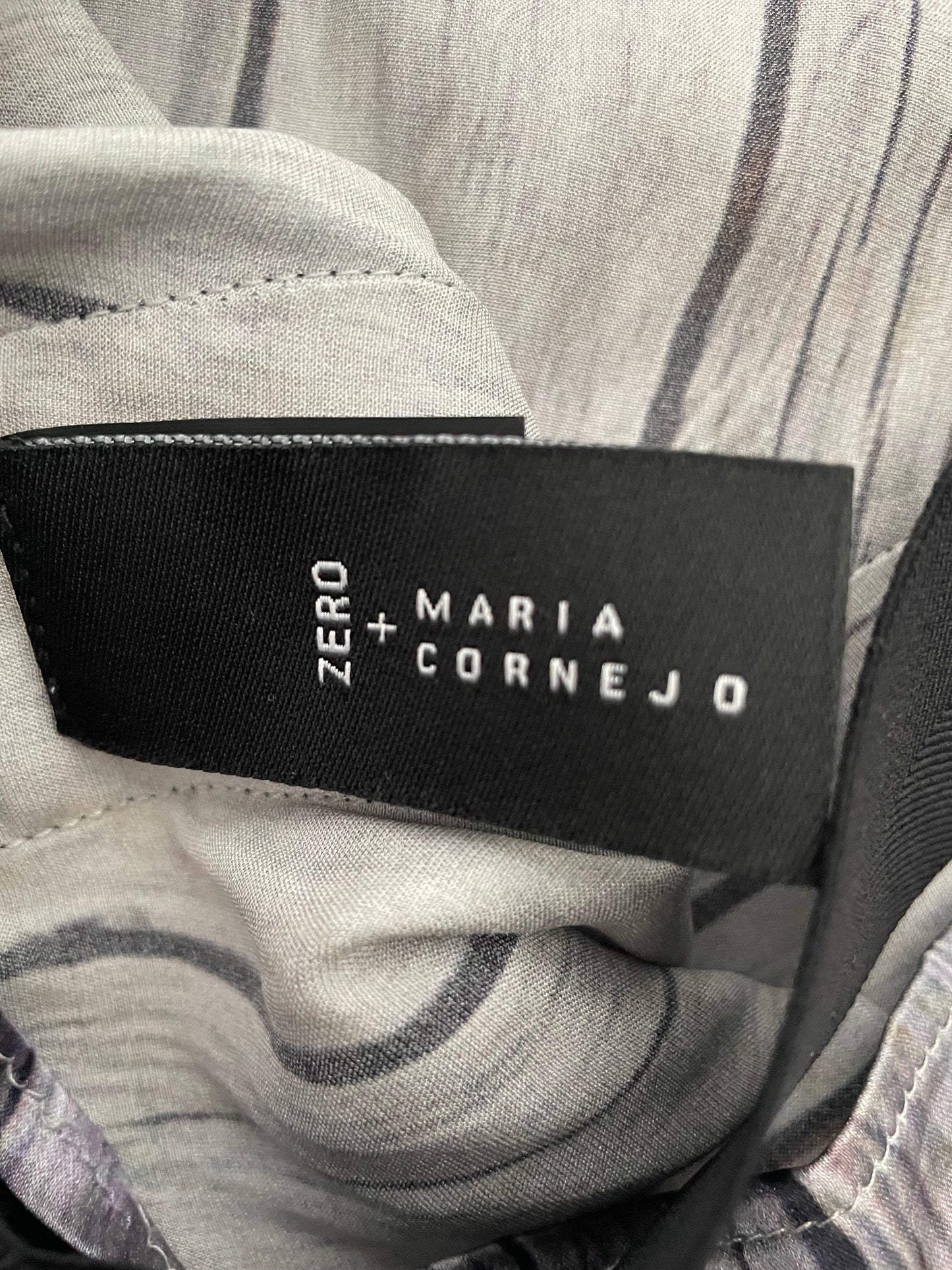 Zero + Maria Cornejo Silk Printed Dress UK 10 image 4