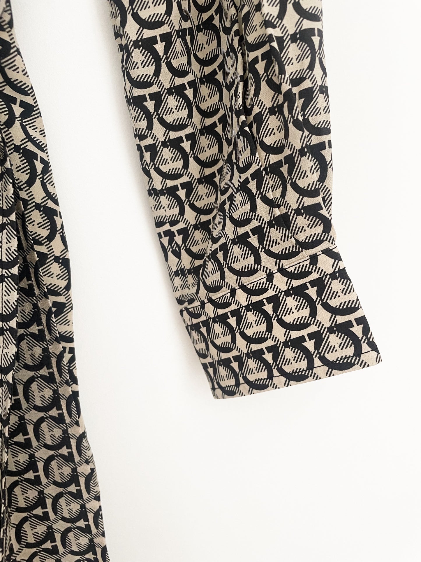Salvatore Ferragamo Silk Printed Dress XS image 2