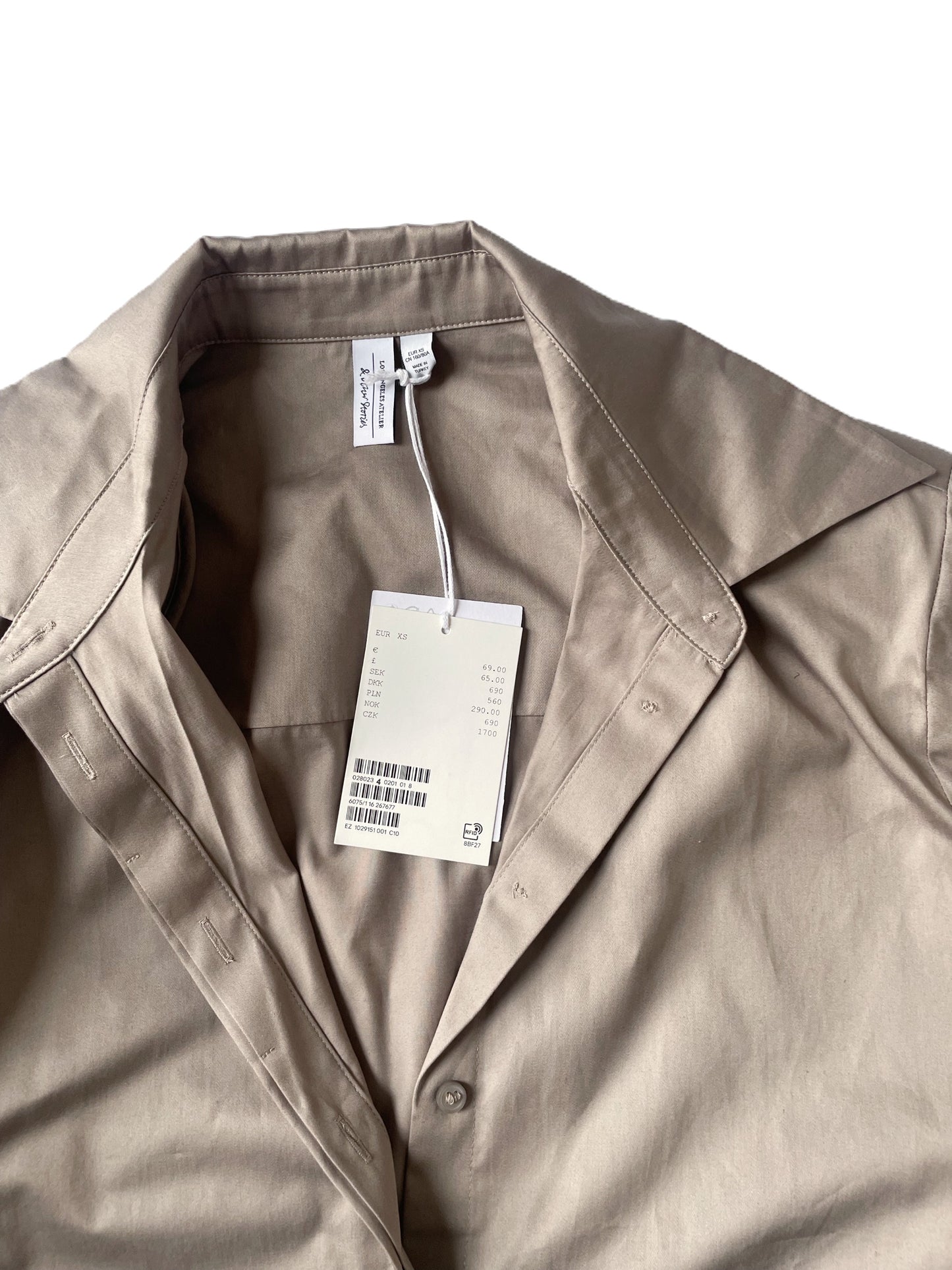 New With Tags & Other Stories Oversized Shirt XS image 2