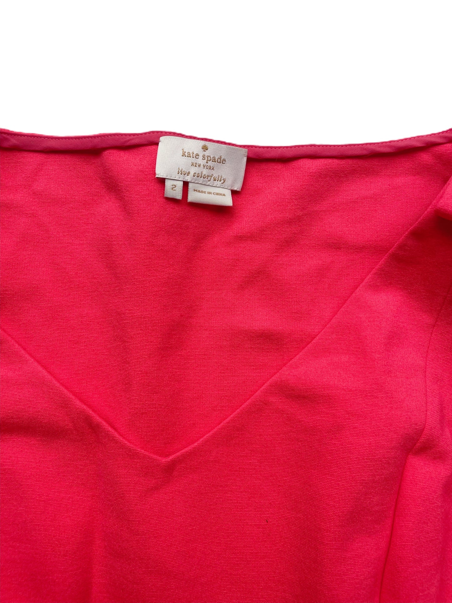 Kate Spade Fuschia Pink Blouse UK 6 image 2