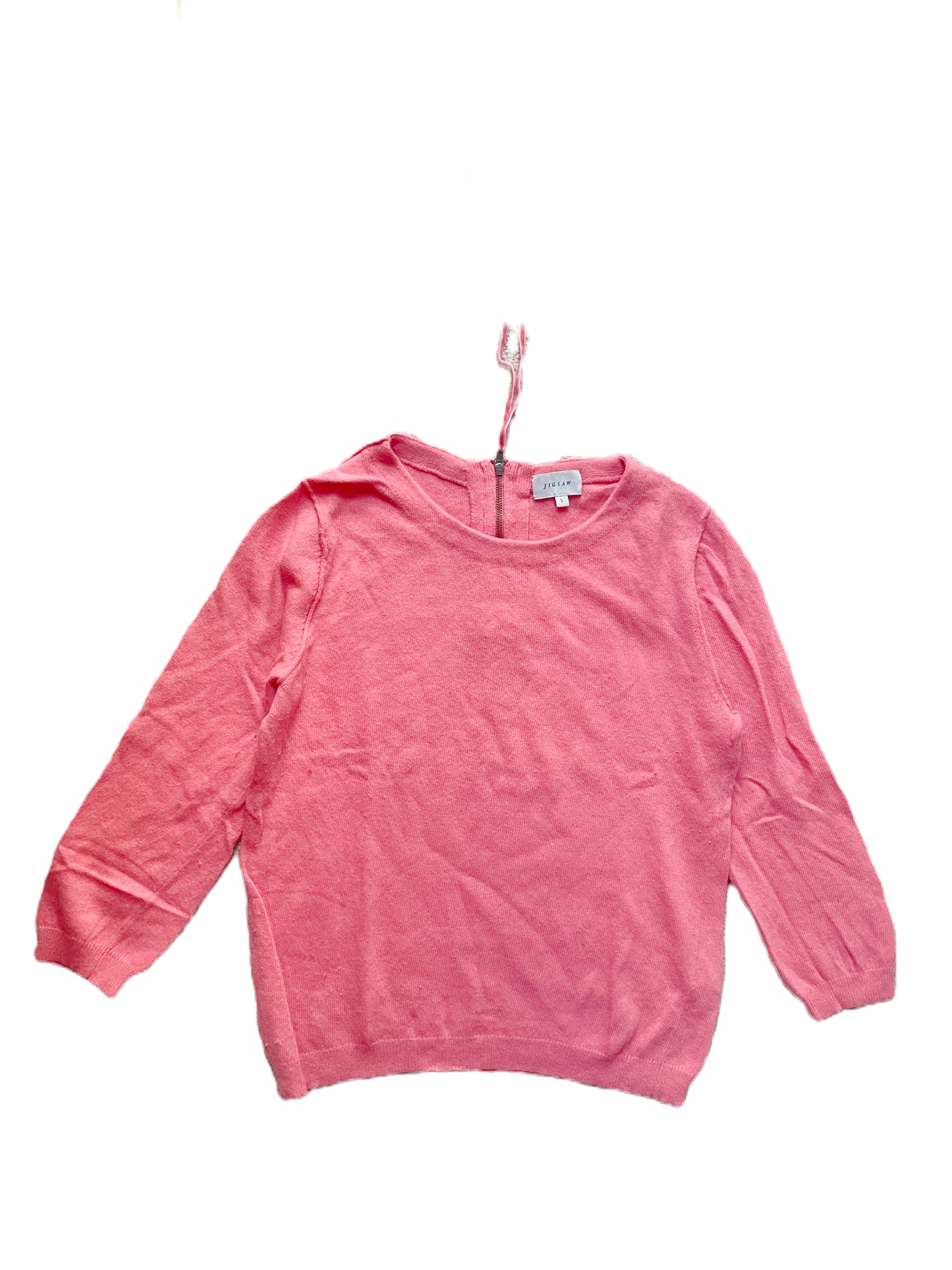 Jigsaw Pink Wool Blend Jumper S image 0