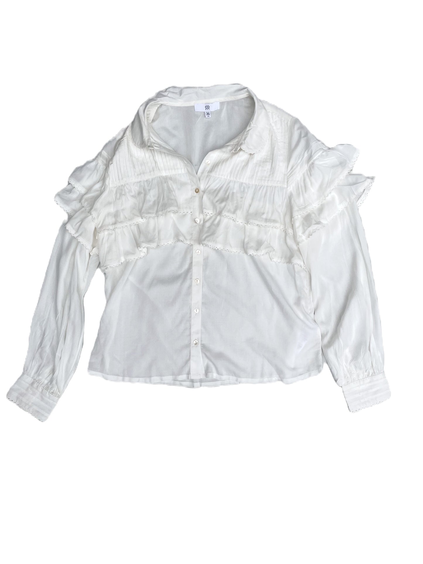 La Redoute White Blouse UK 8 image 0