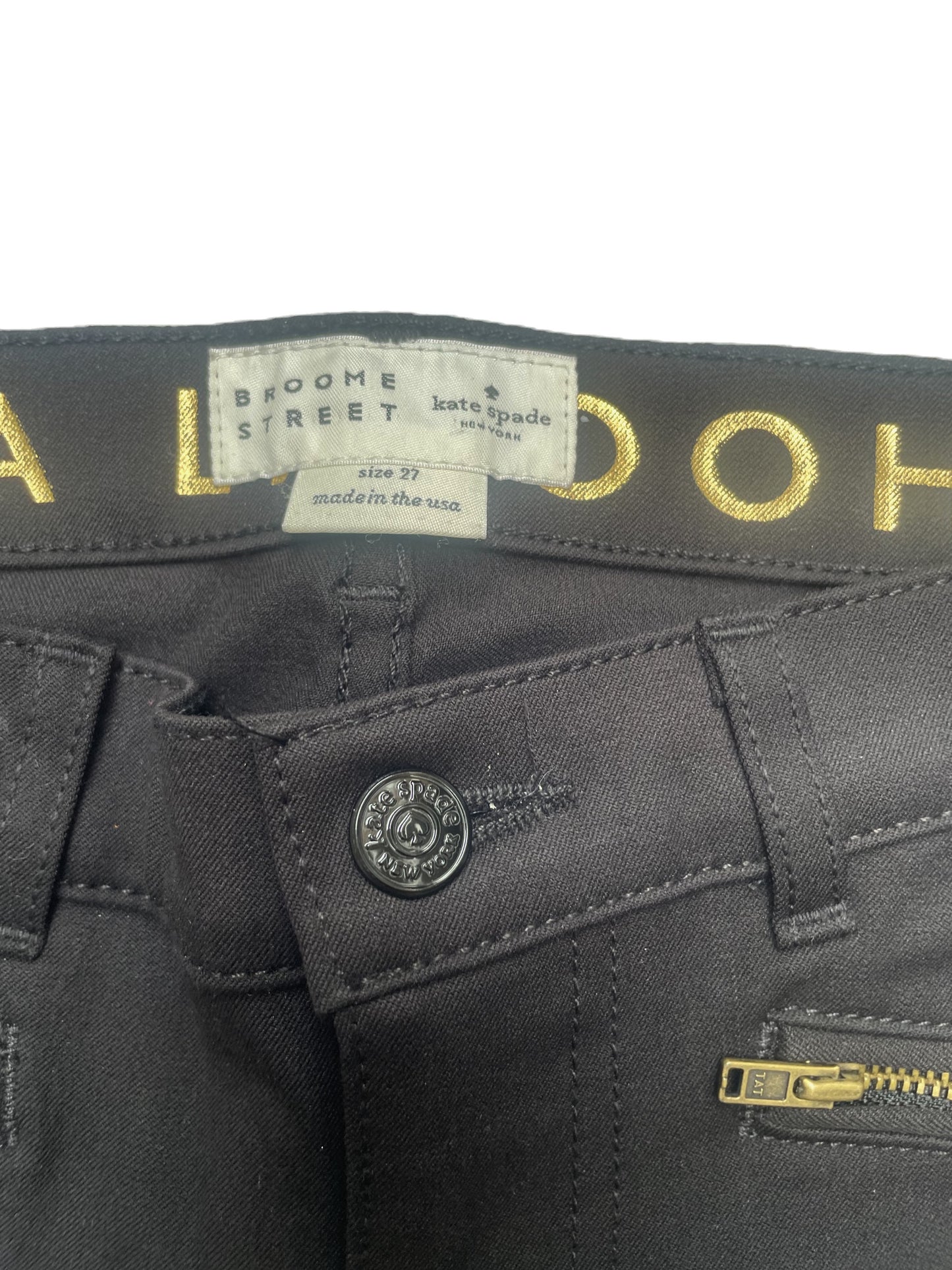 Kate Spade 'Broome Street' Skinny Jeans 27" image 2