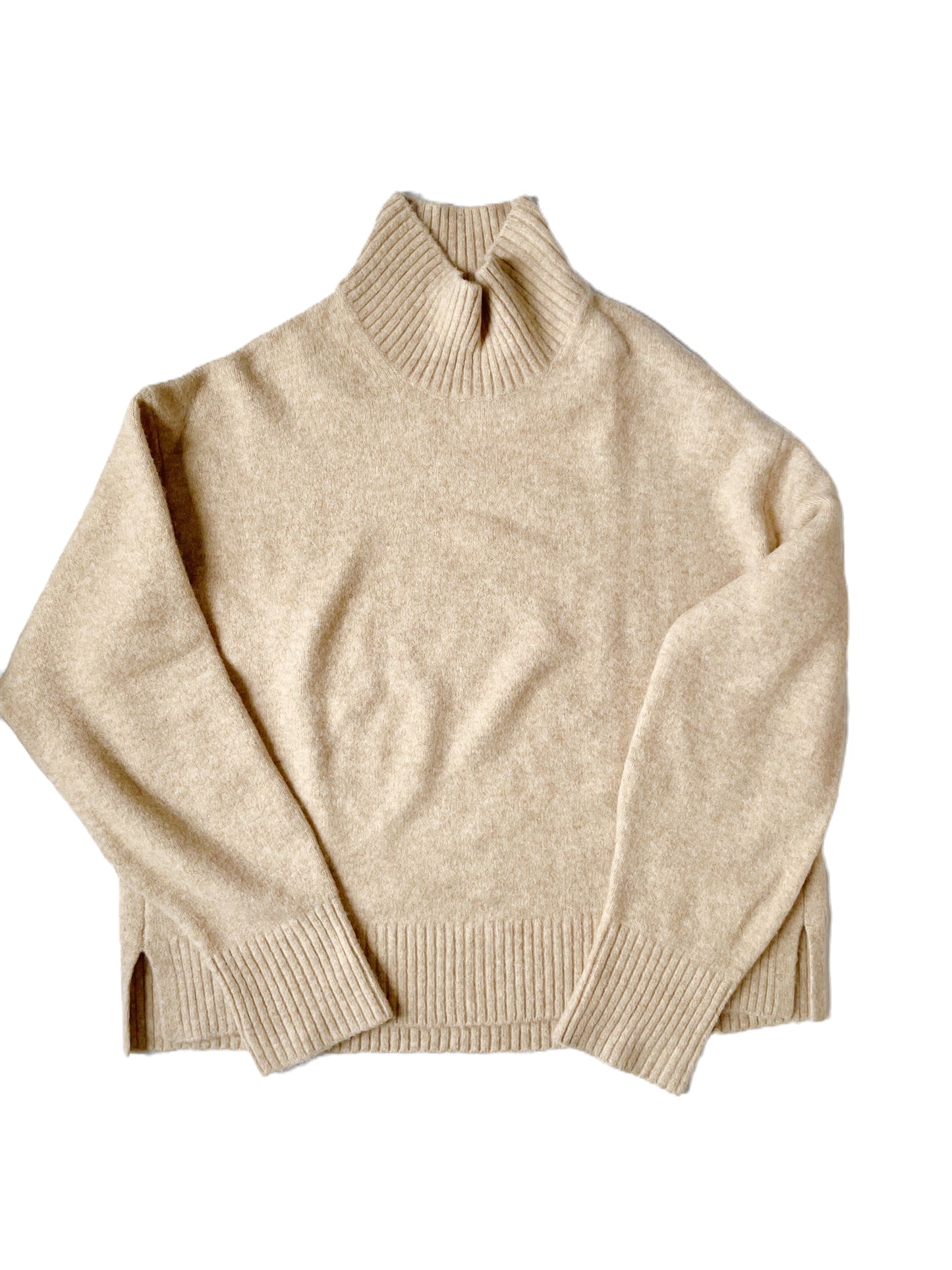 Uniqlo Beige Knit S image 0