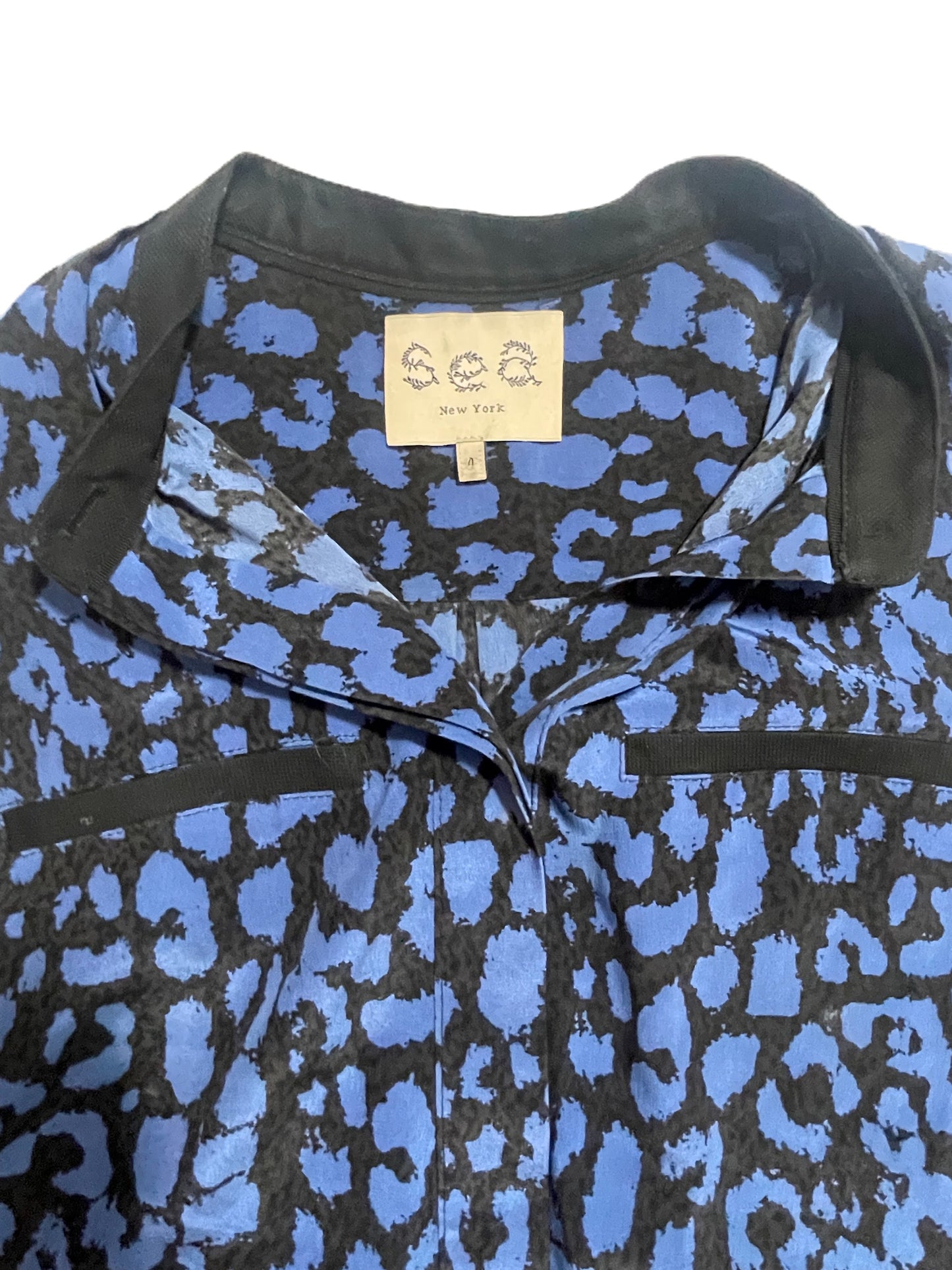 Sea New York Print Blouse UK 8 image 2