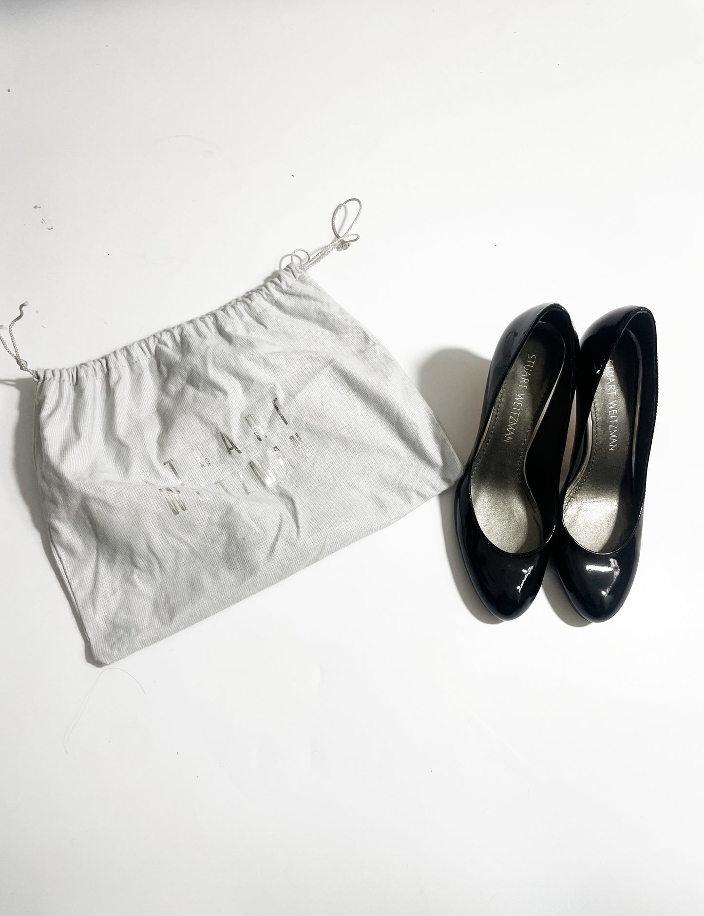 Stuart Weitzman Black Patent Pumps UK 3.5 image 2