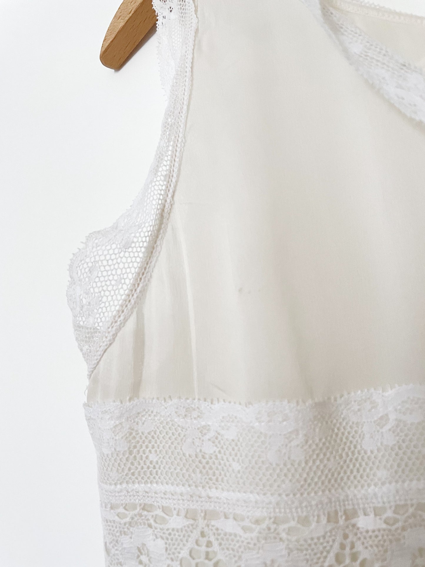 Dolce & Gabbana White Silk Blouse M image 6