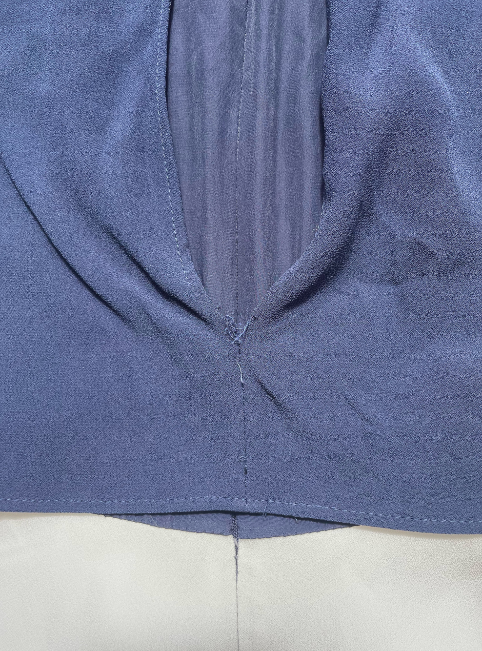 Alexander Mcqueen Layered Peplum Top UK 6 image 4