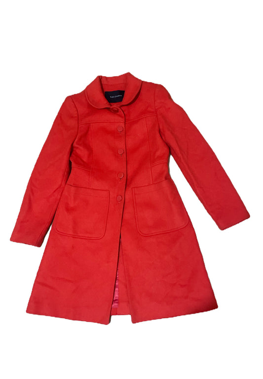 Tara Jarmon Red Wool Coat UK 10 image 0