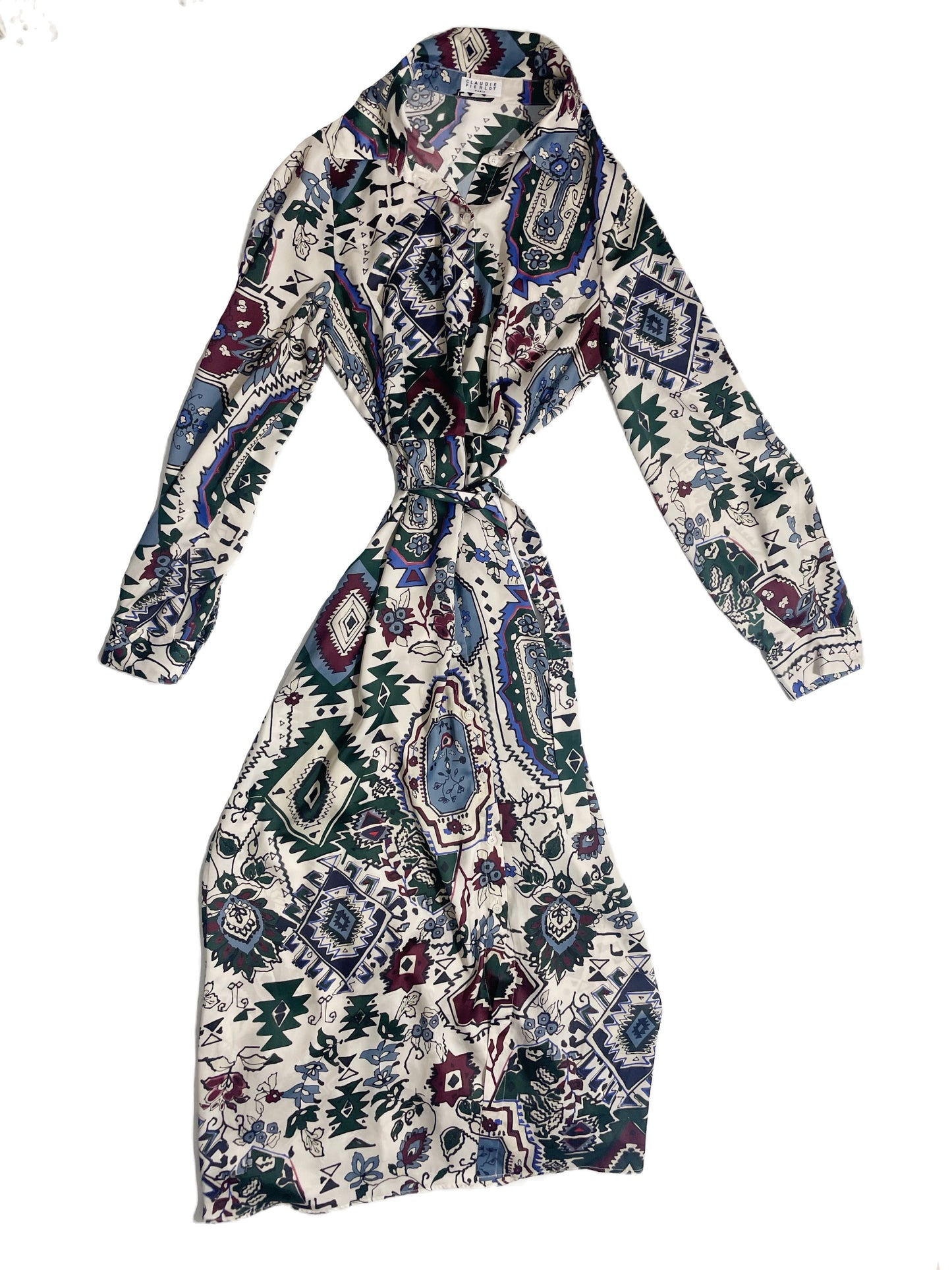 Claudie Pierlot Paisley Print Dress UK 8 image 1