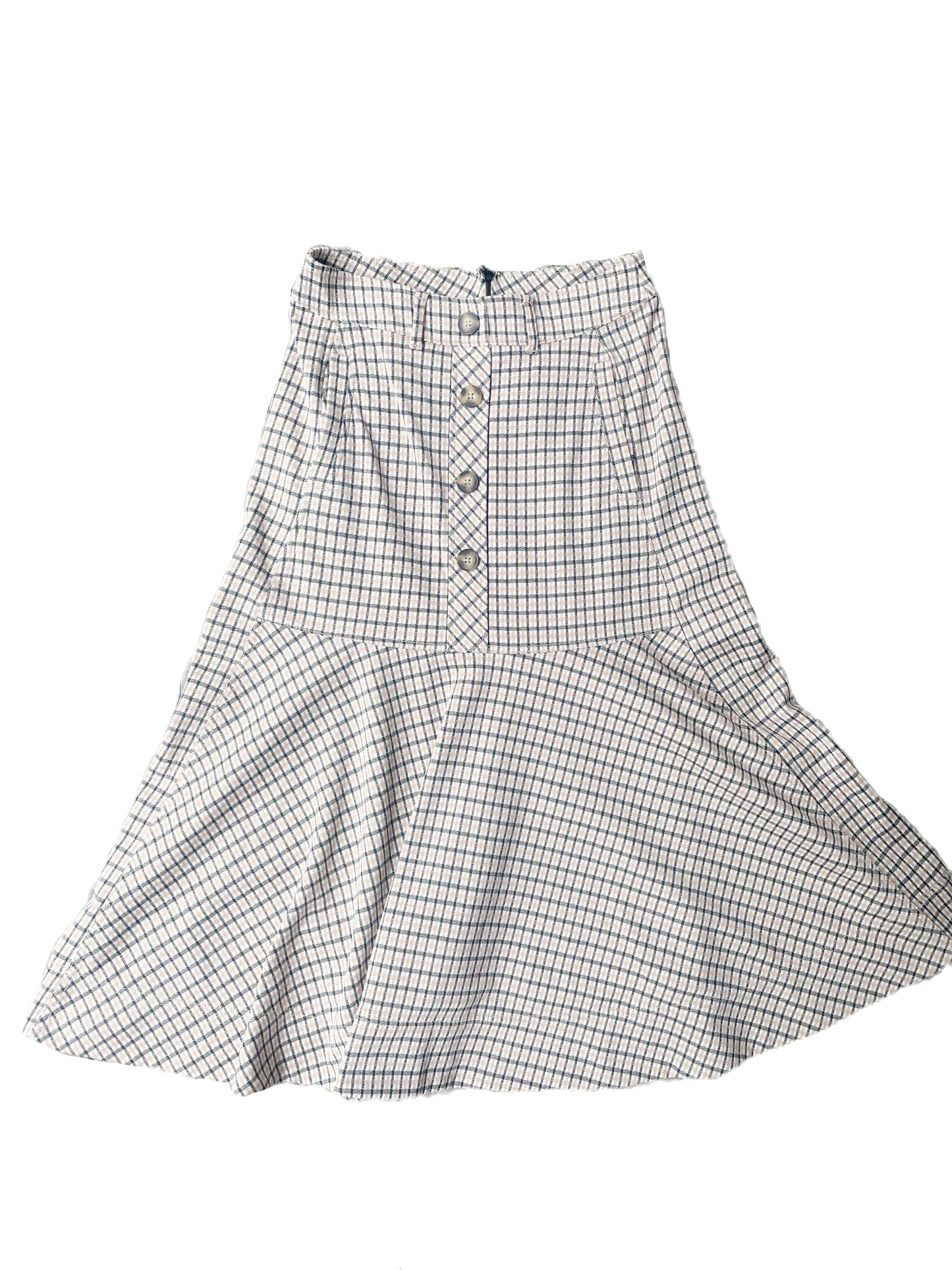 Me+Em Check Flare Skirt UK 6 image 1