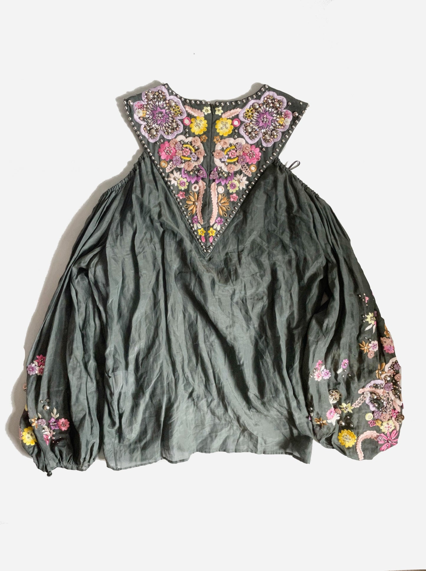 Emilio Pucci Cold-Shoulder Top UK 12 image 4