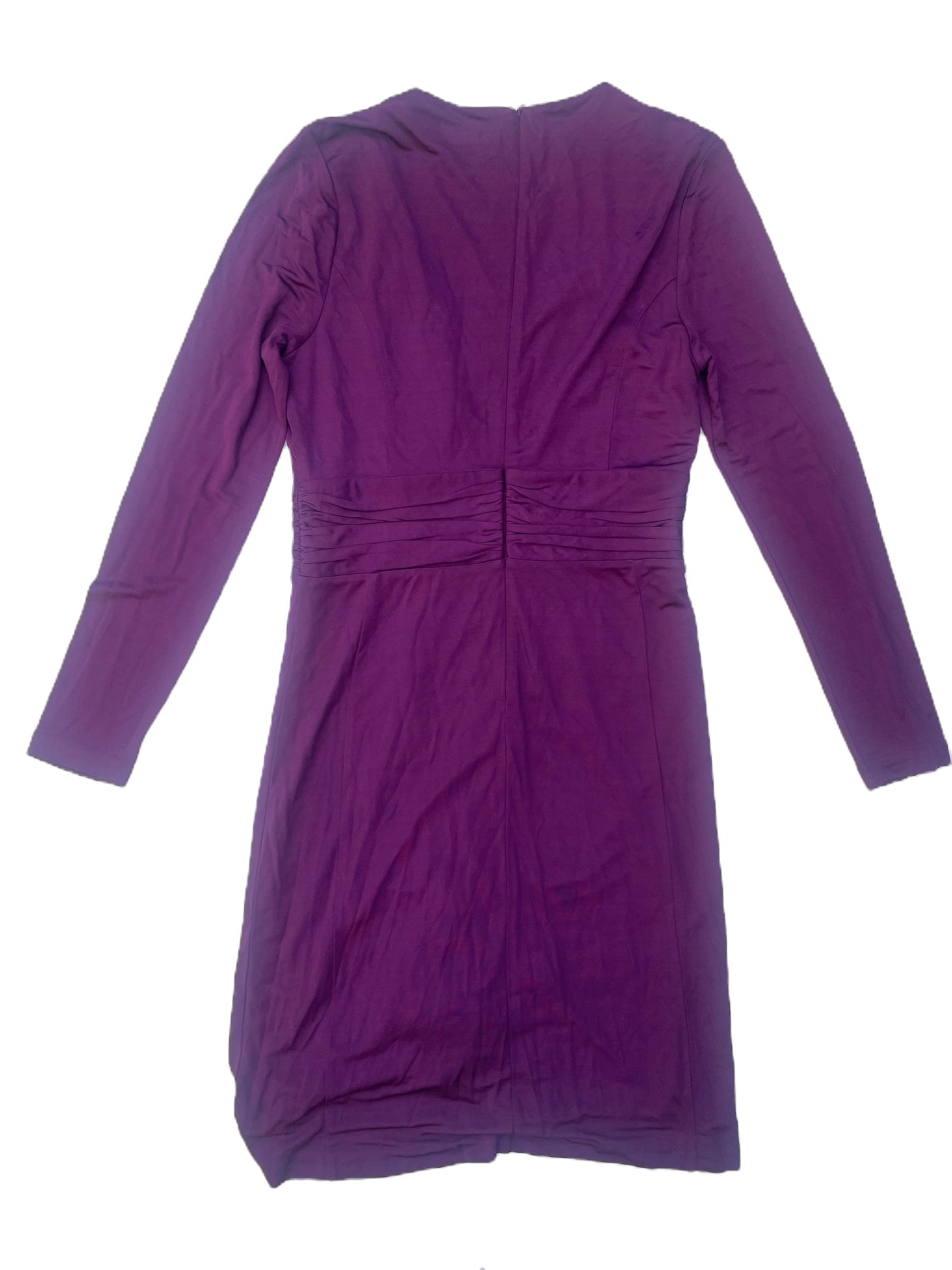 Issa London Purple Long Sleeved Dress UK 14 image 1