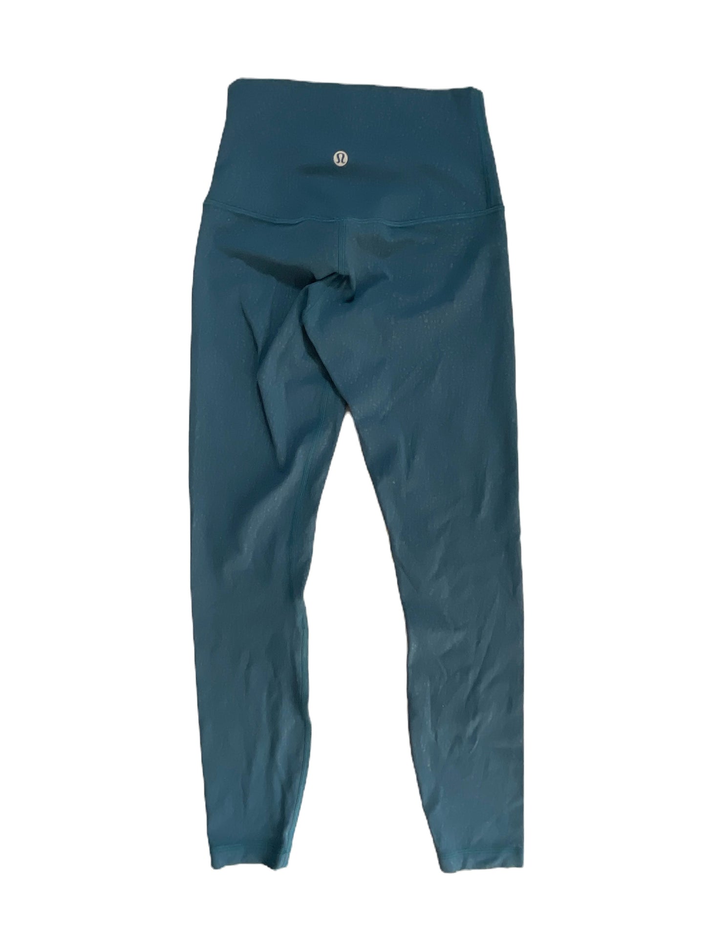 Lululemon Teal Leggings Size 2 image 1
