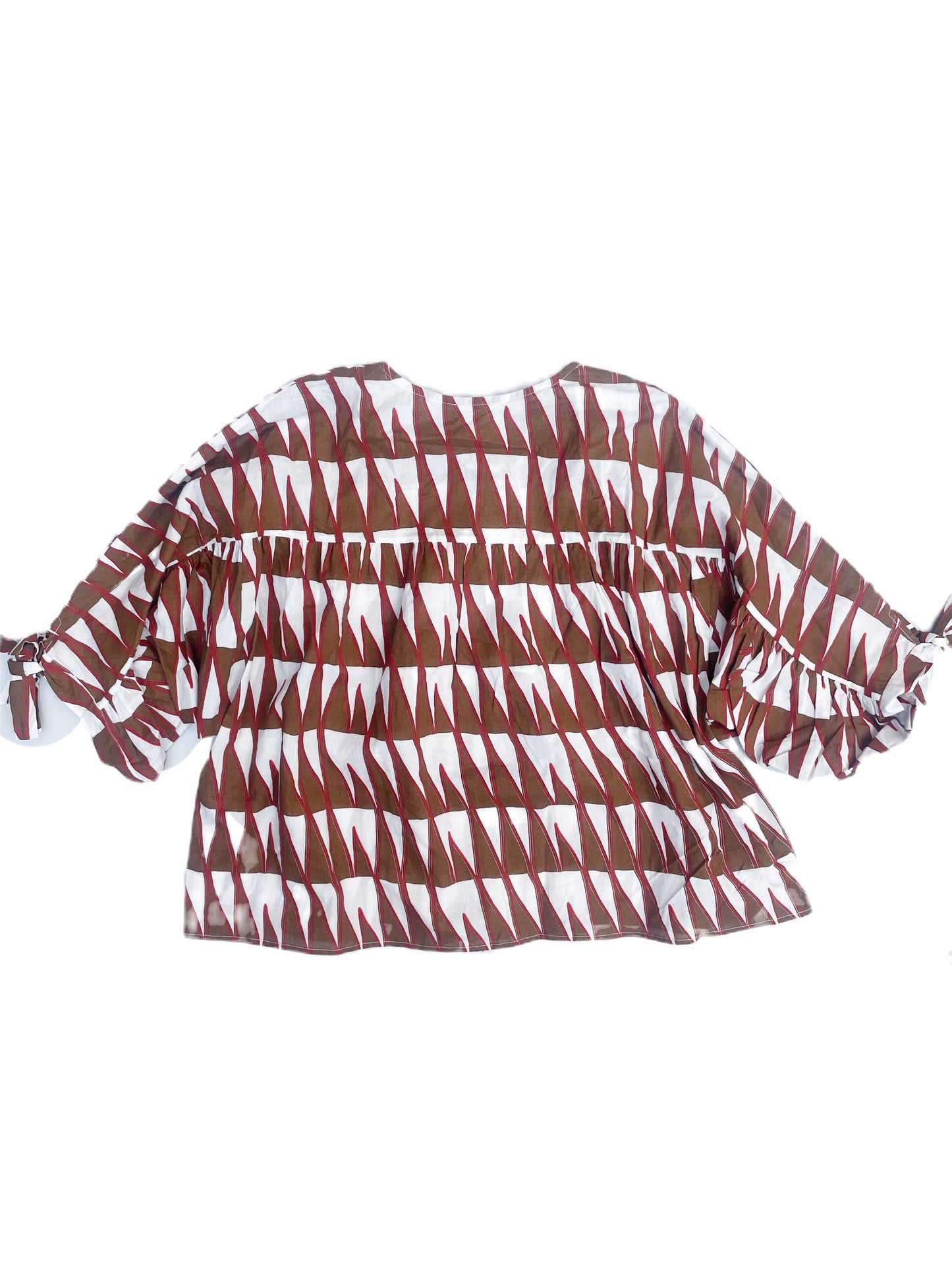 New With Tags Sézane Print Shirt UK 8 image 4