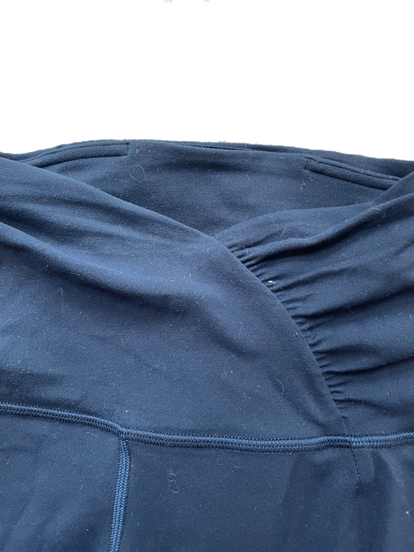 Lululemon Navy Ruched Leggings UK 6 image 3