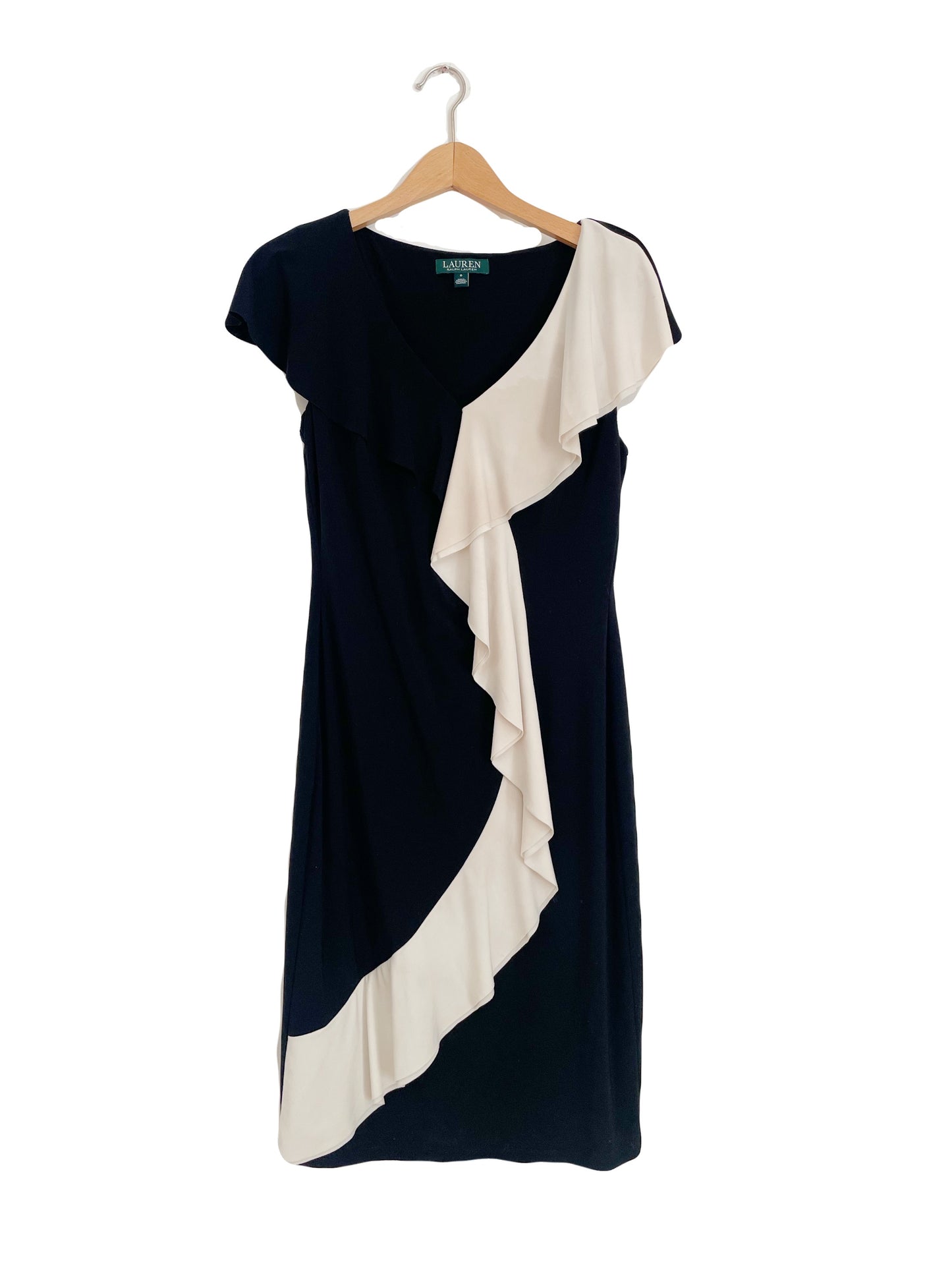 Lauren by Ralph Lauren Ruffle Dress UK 12 image 1