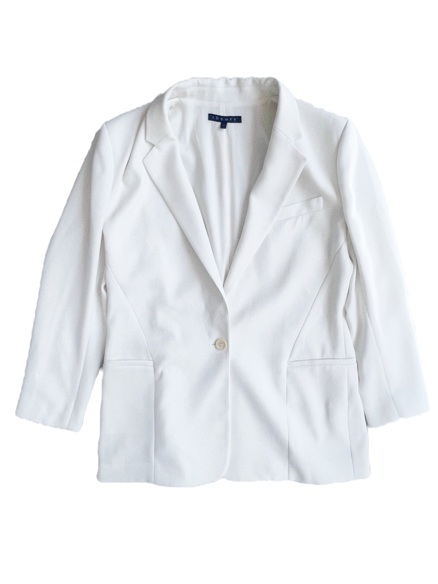 Theory White Blazer UK 12 image 0