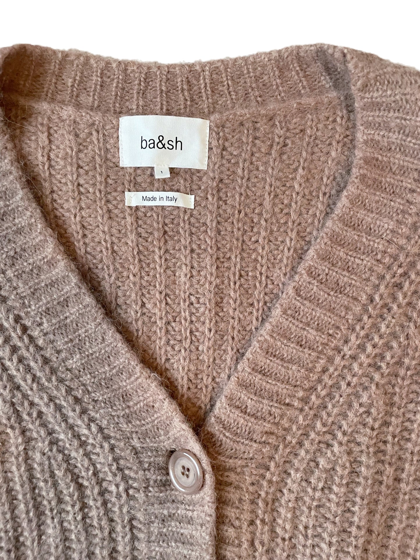 Ba&sh Mocha Cardigan image 2