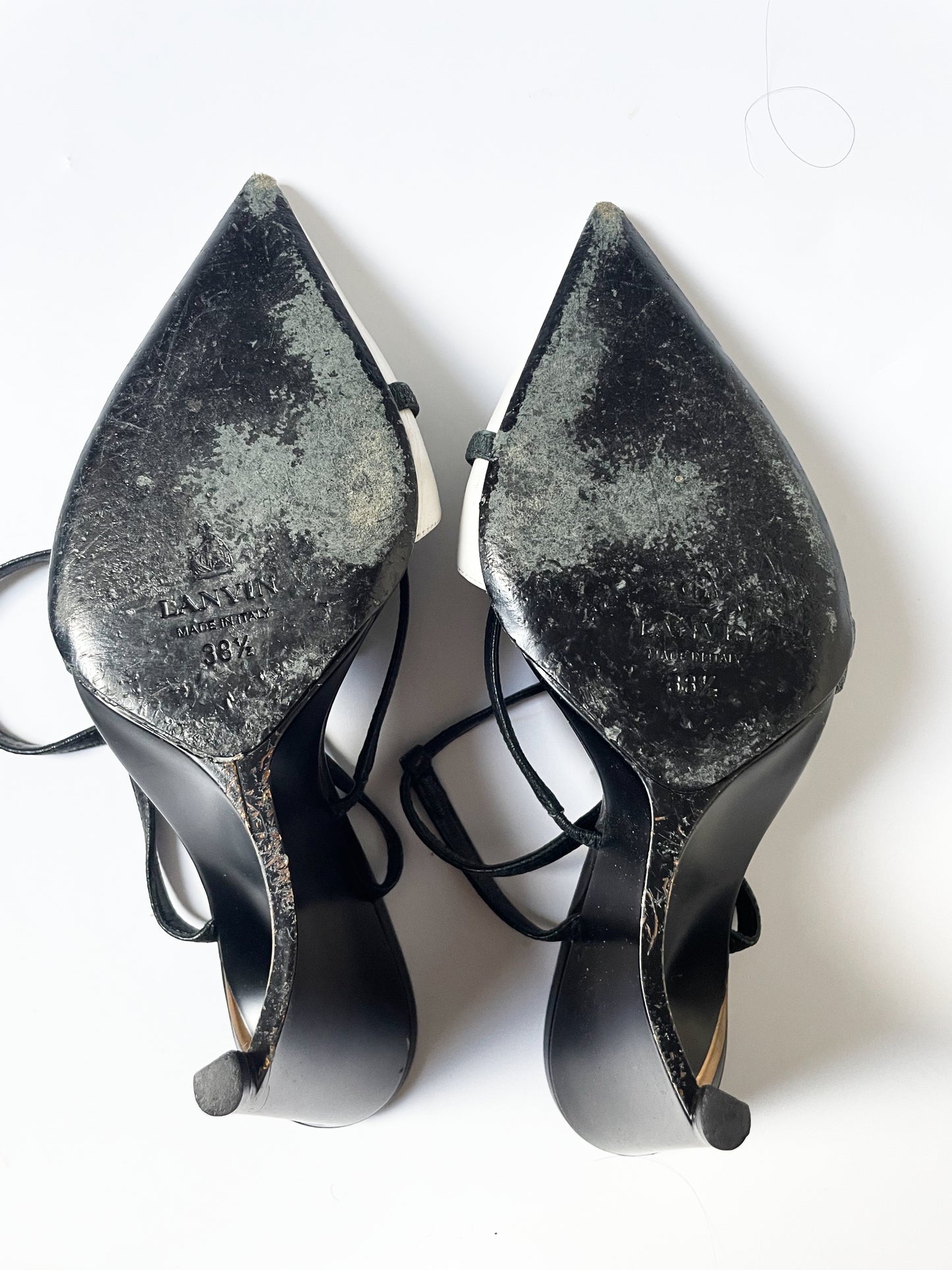 Lanvin White Pointed Heels UK 5.5 image 2