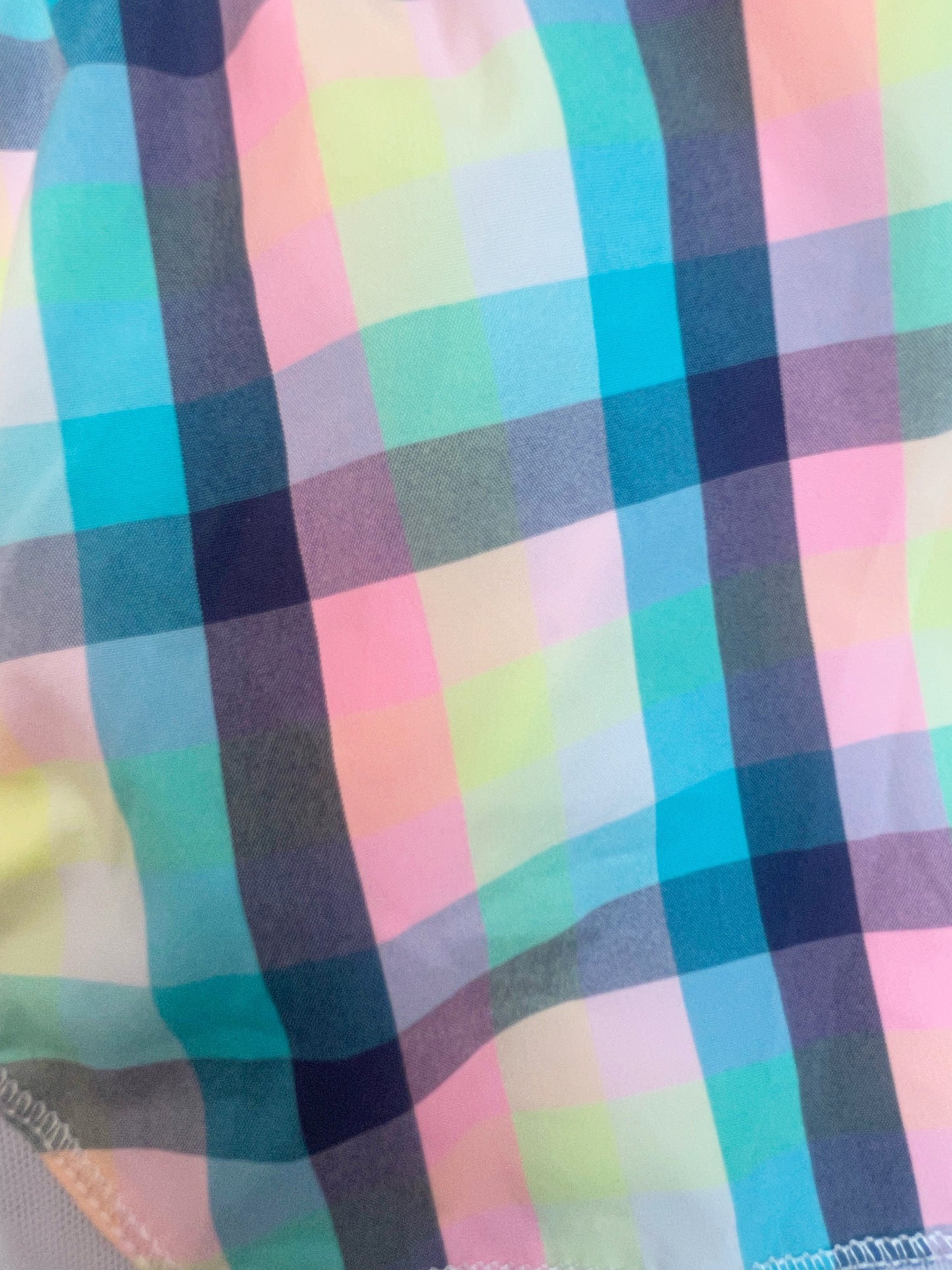 Lululemon Check Multicoloured Shorts UK 10 image 3