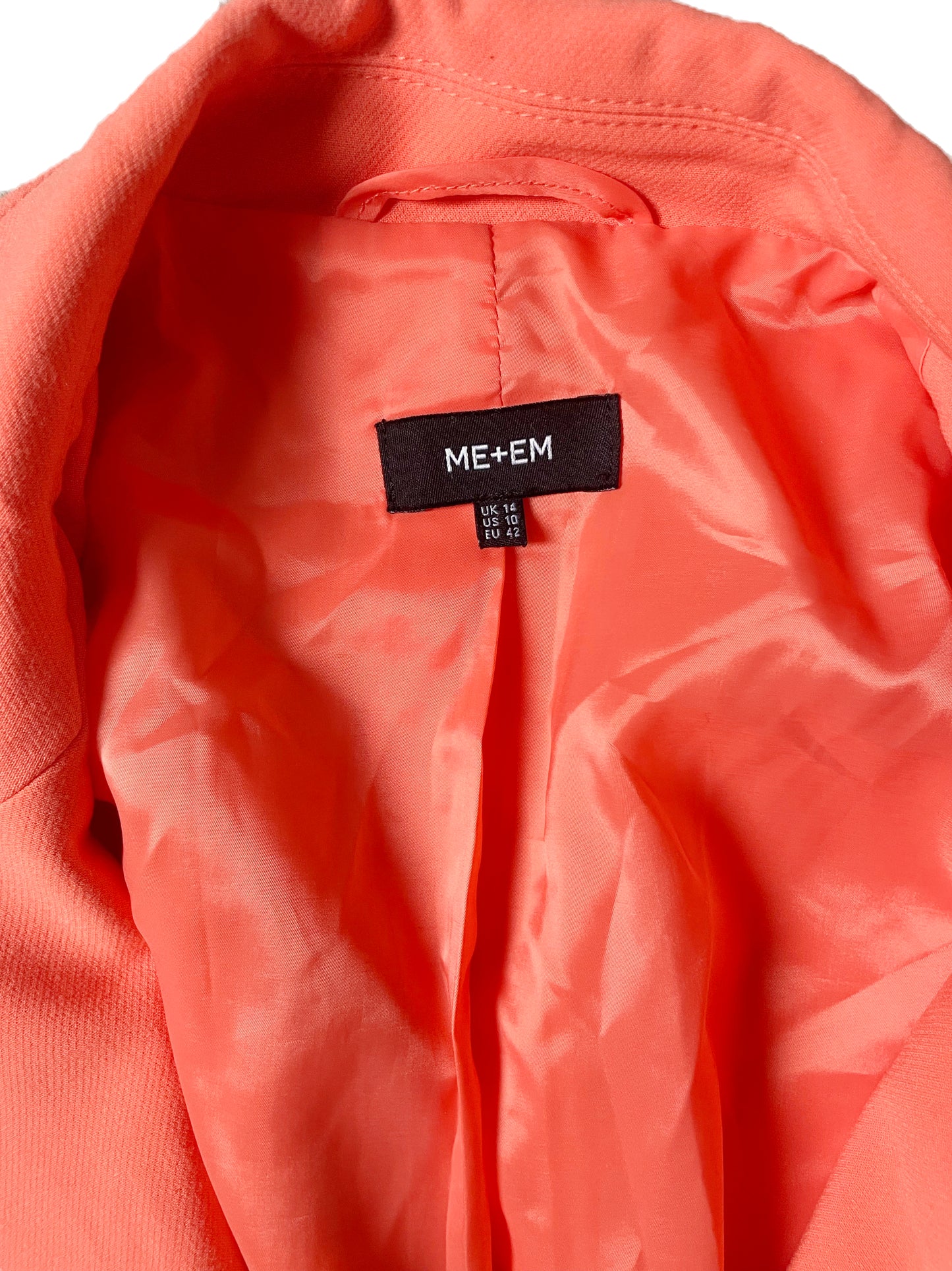 Me+Em Coral Blazer UK 14 image 2