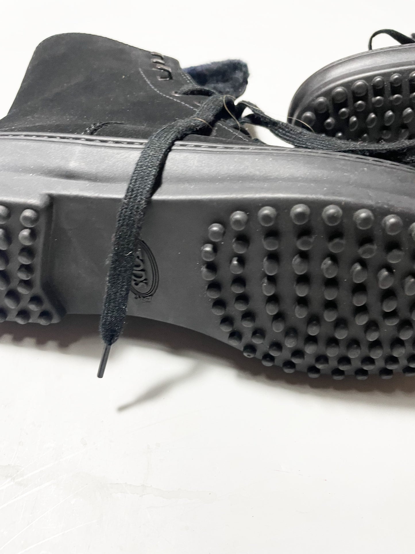 Tod's Black Sheepskin Boots UK 5 image 3