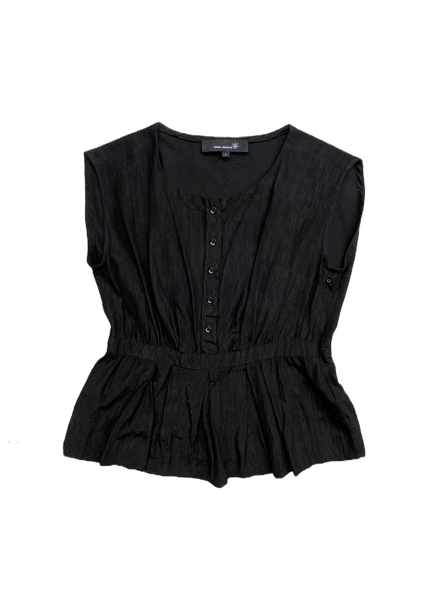 Isabel Marant Black Blouse S image 0