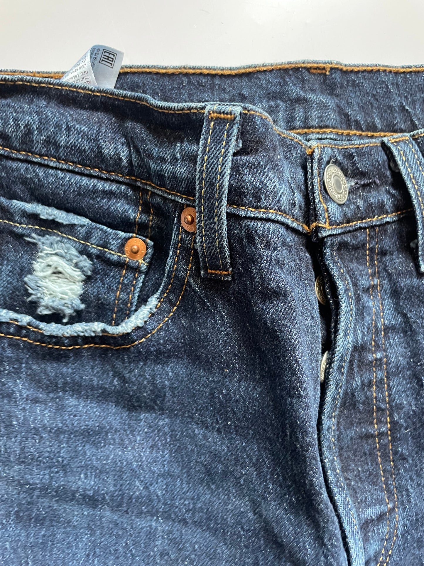 Levi Strauss & Co Straight Leg Jeans 27" image 3