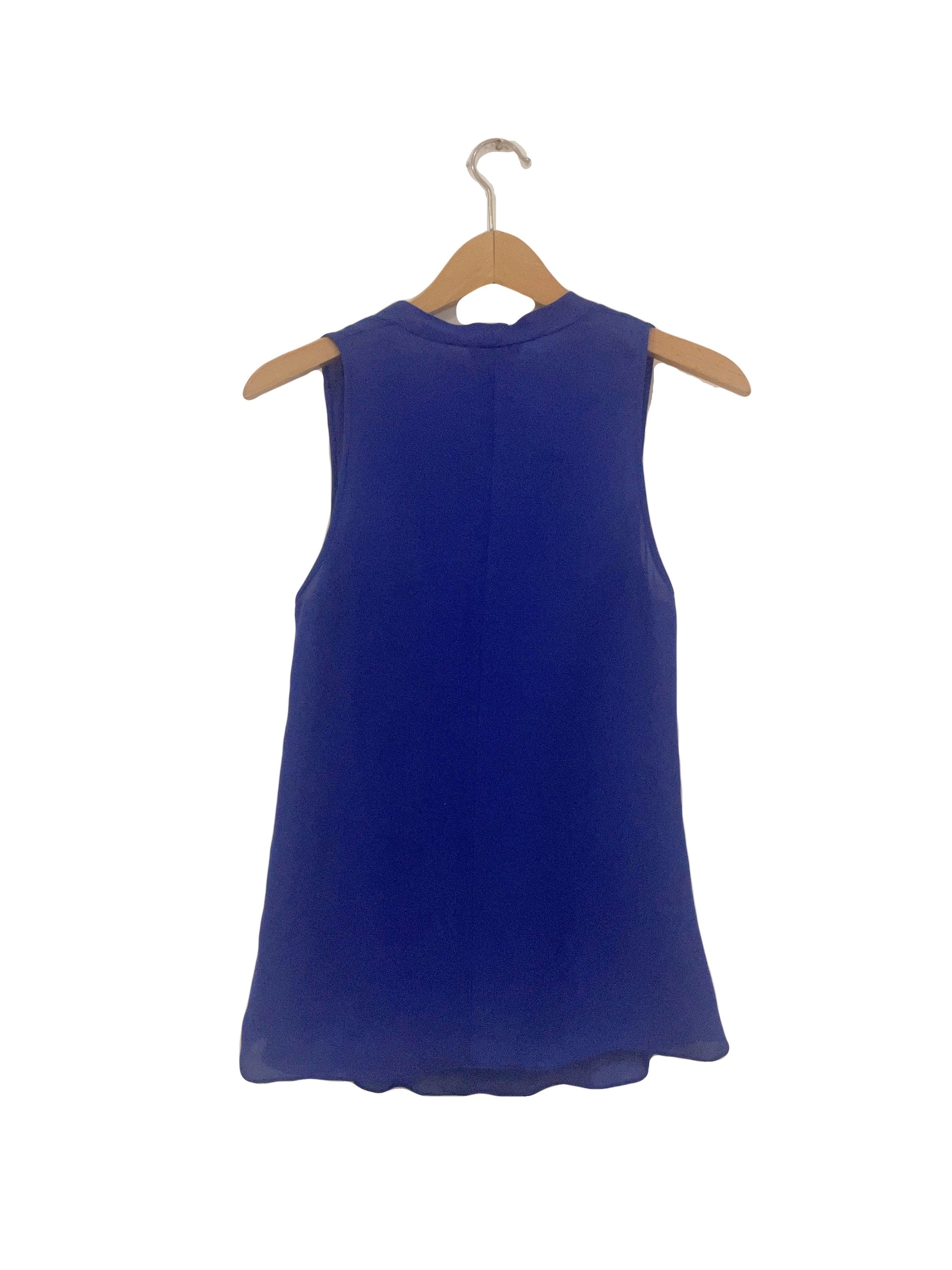 Theory Laural  Cowl Neck Silk Top P image 1