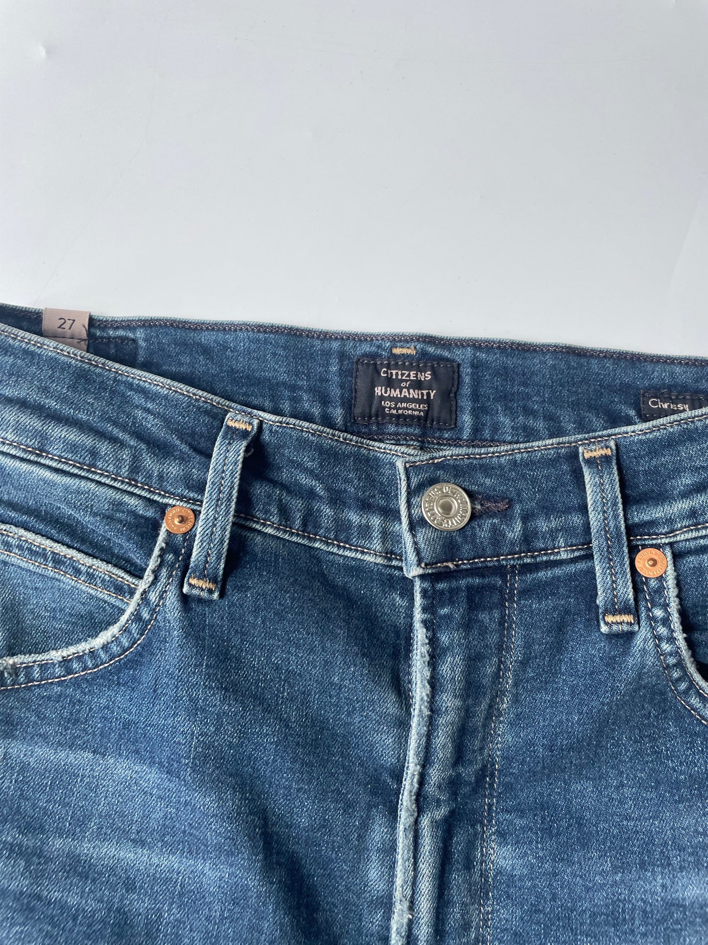 Citizens of Humanity Chrissy High Rise Jeans 27" image 3
