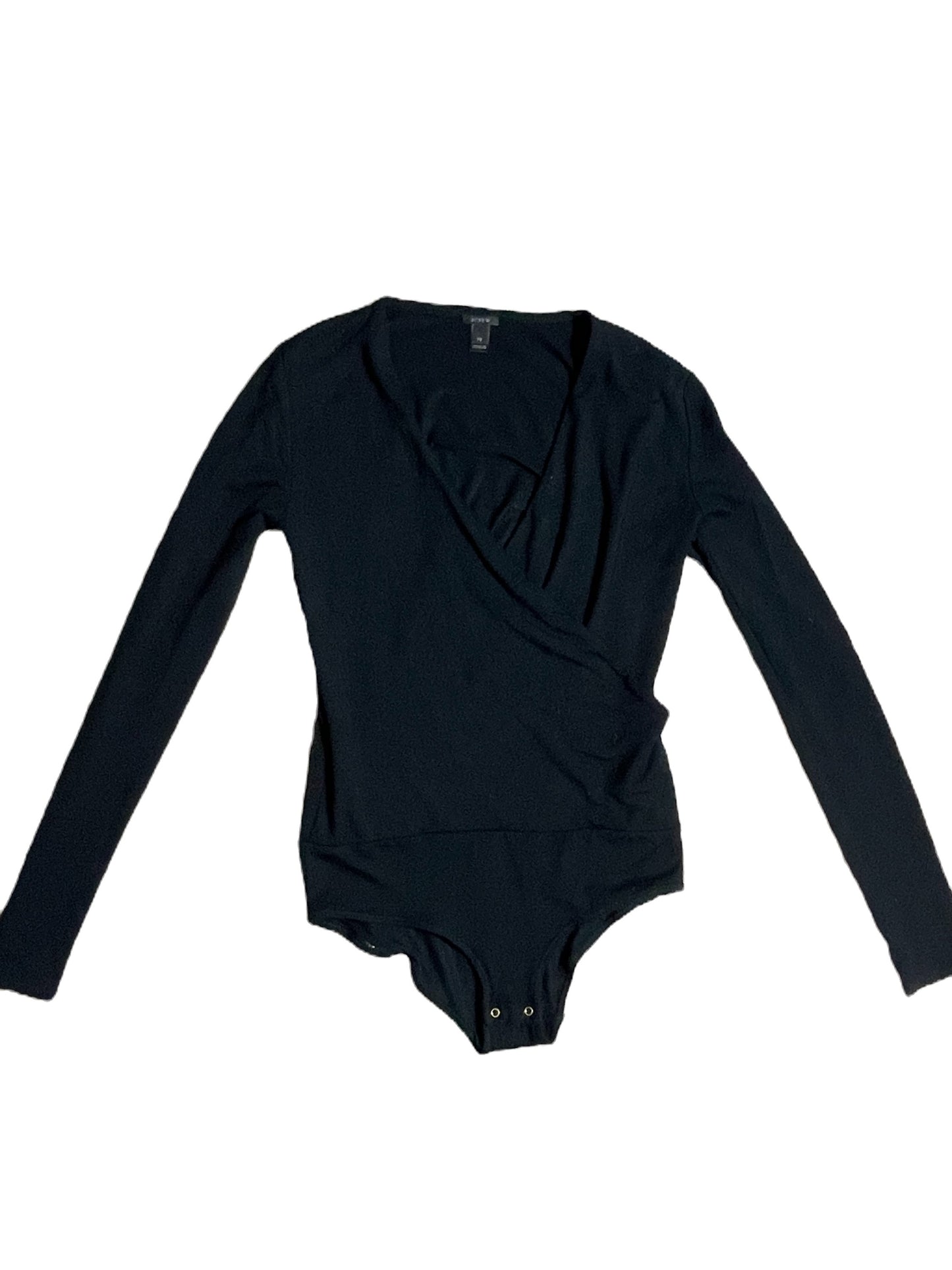 J.Crew Black Wrap Bodice XS image 0